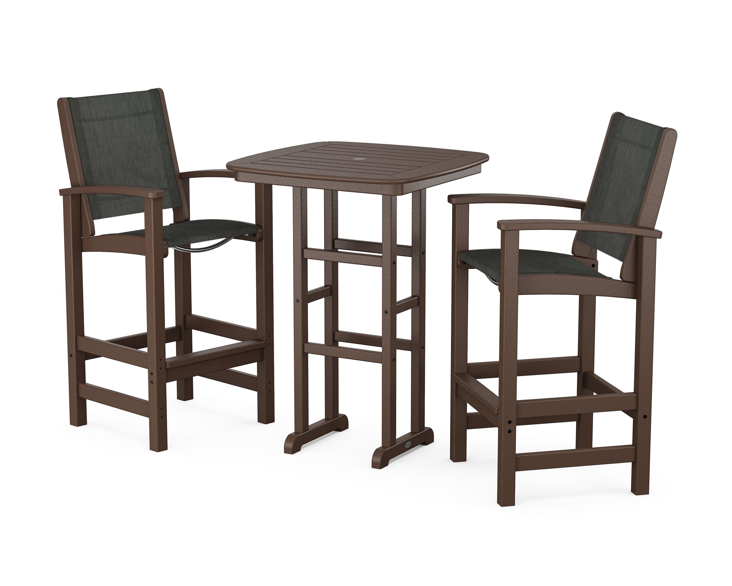 Coastal 3-Piece Bar Set in Mahogany / Ember Sling