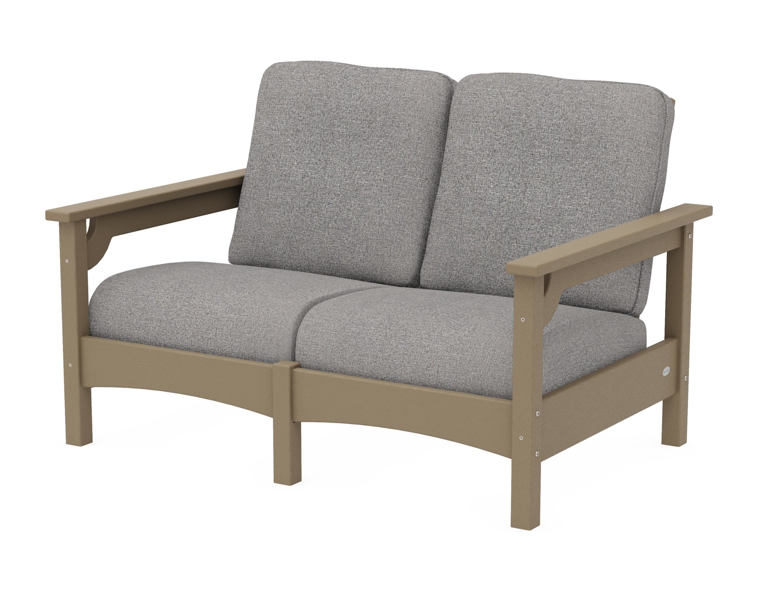 Club Loveseat in Vintage Sahara / Grey Mist