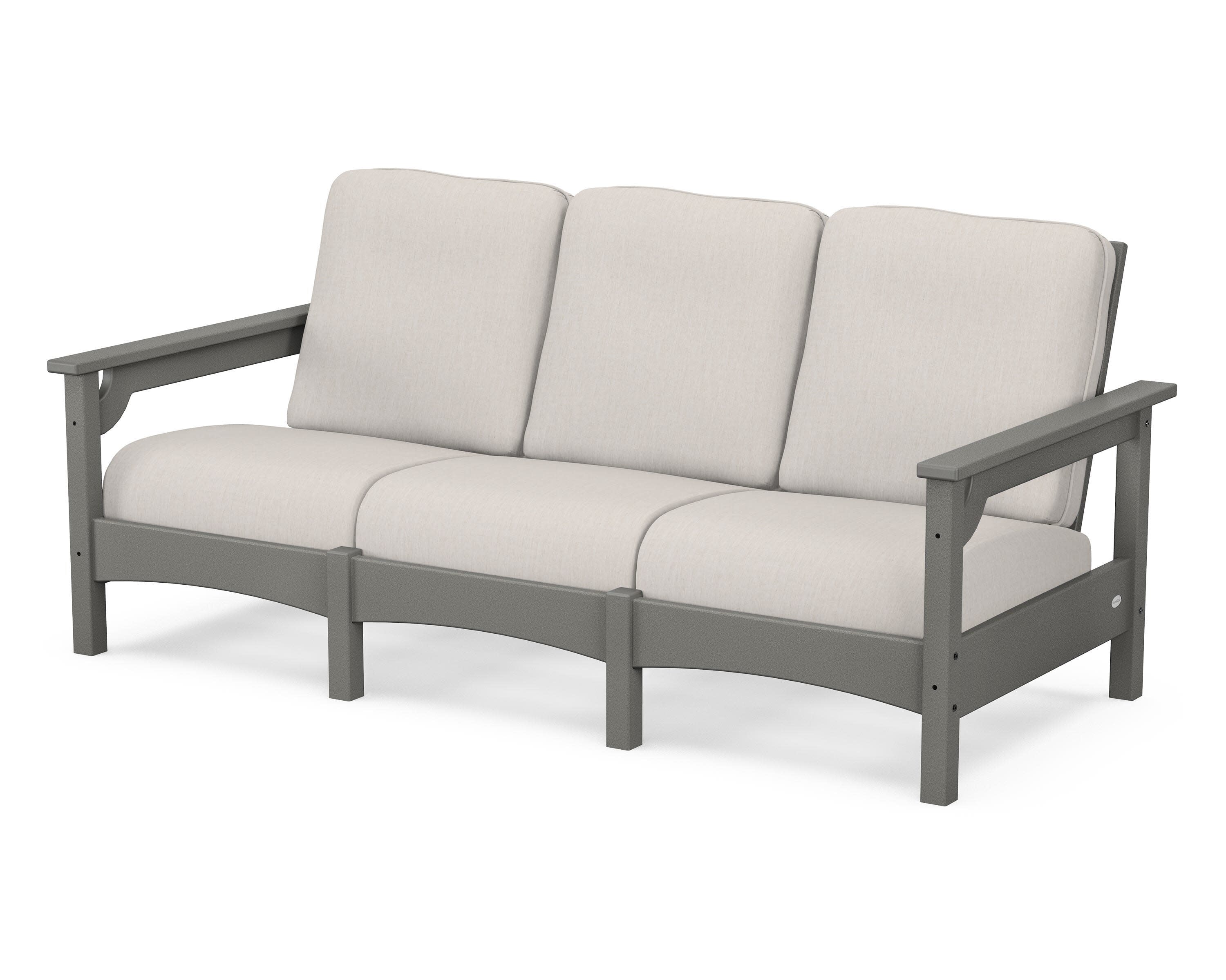 Club Sofa in Slate Grey / Cast Ash