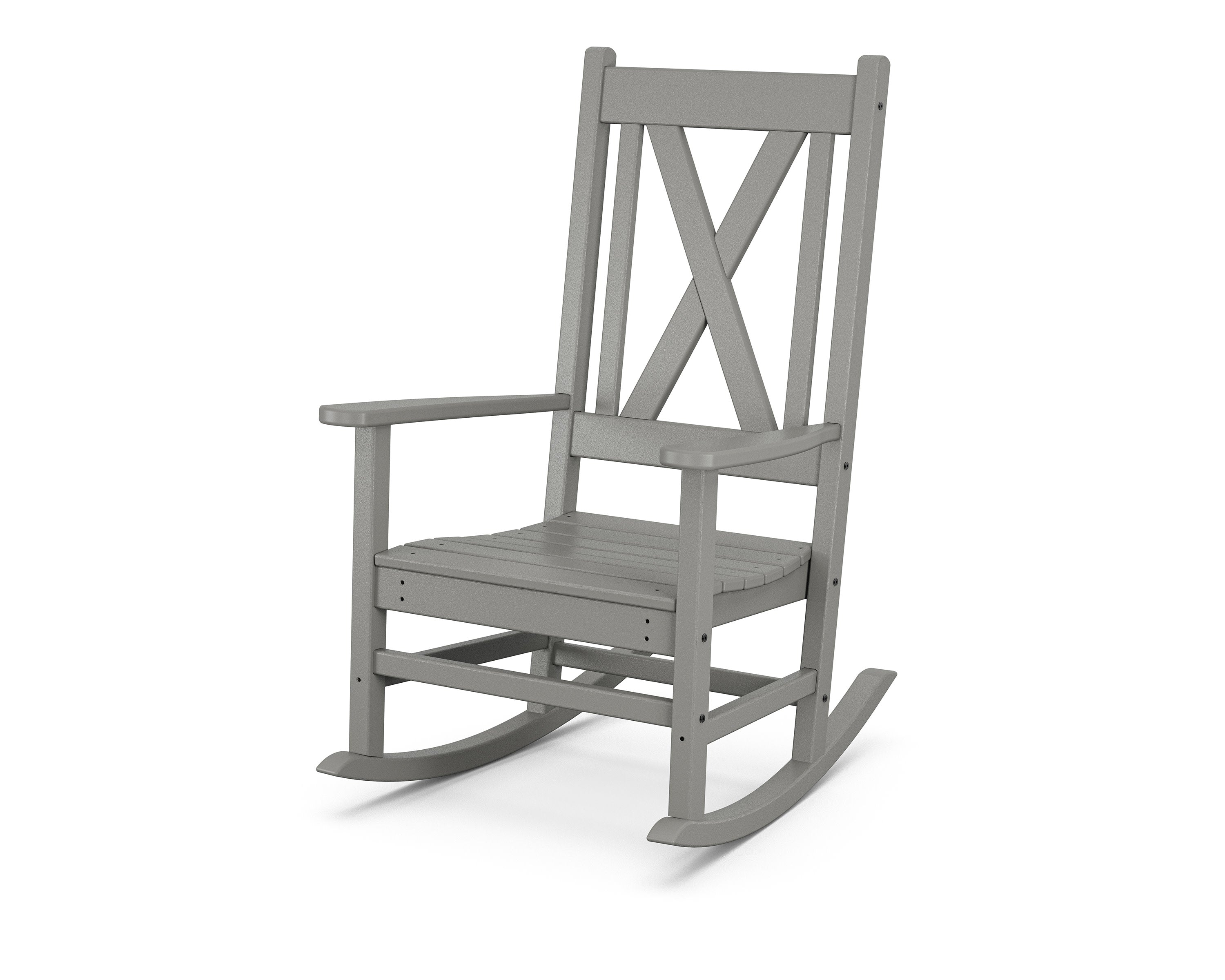 Braxton Porch Rocking Chair in Slate Grey