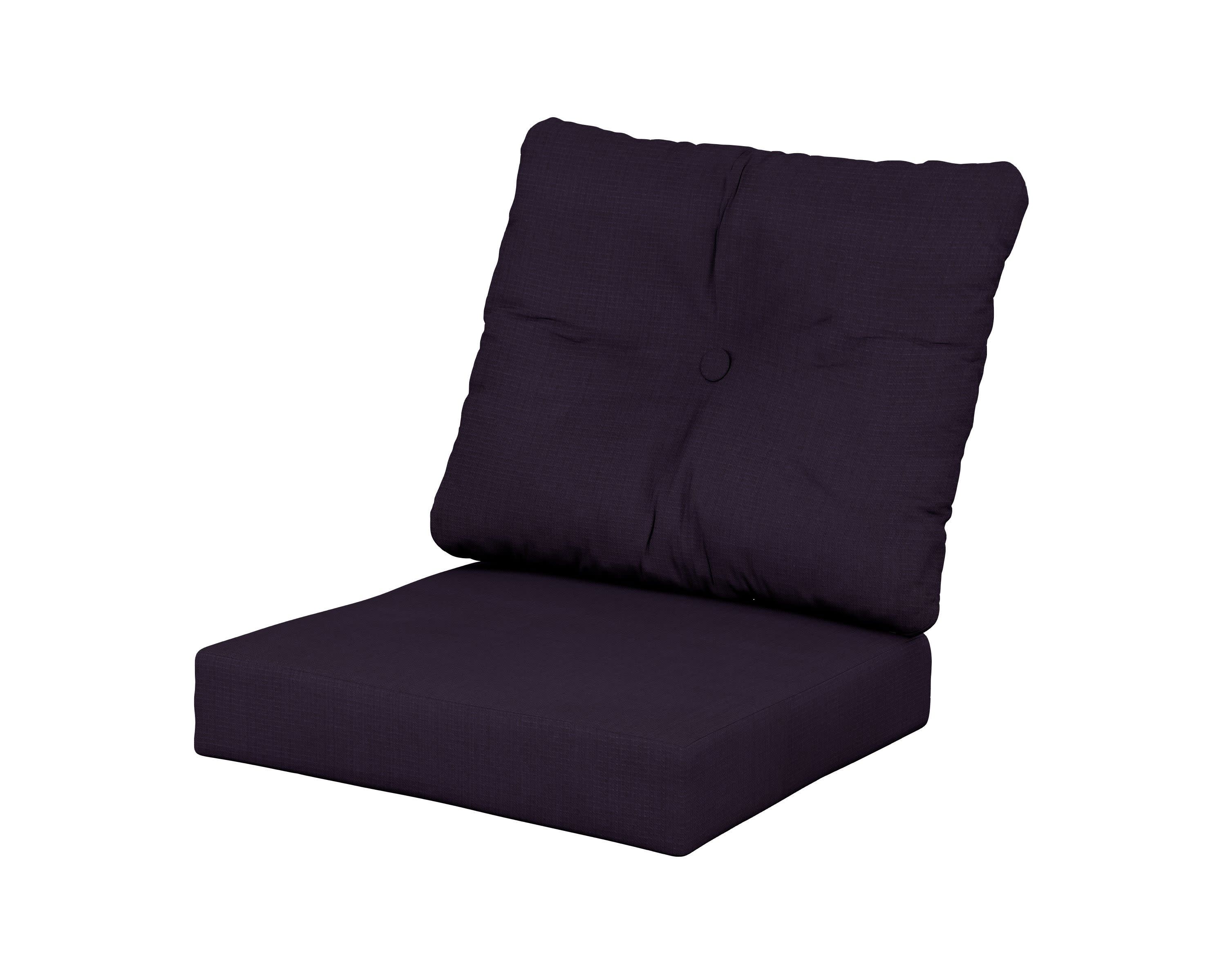 Prescott Seat/Back Cushions in Navy Linen