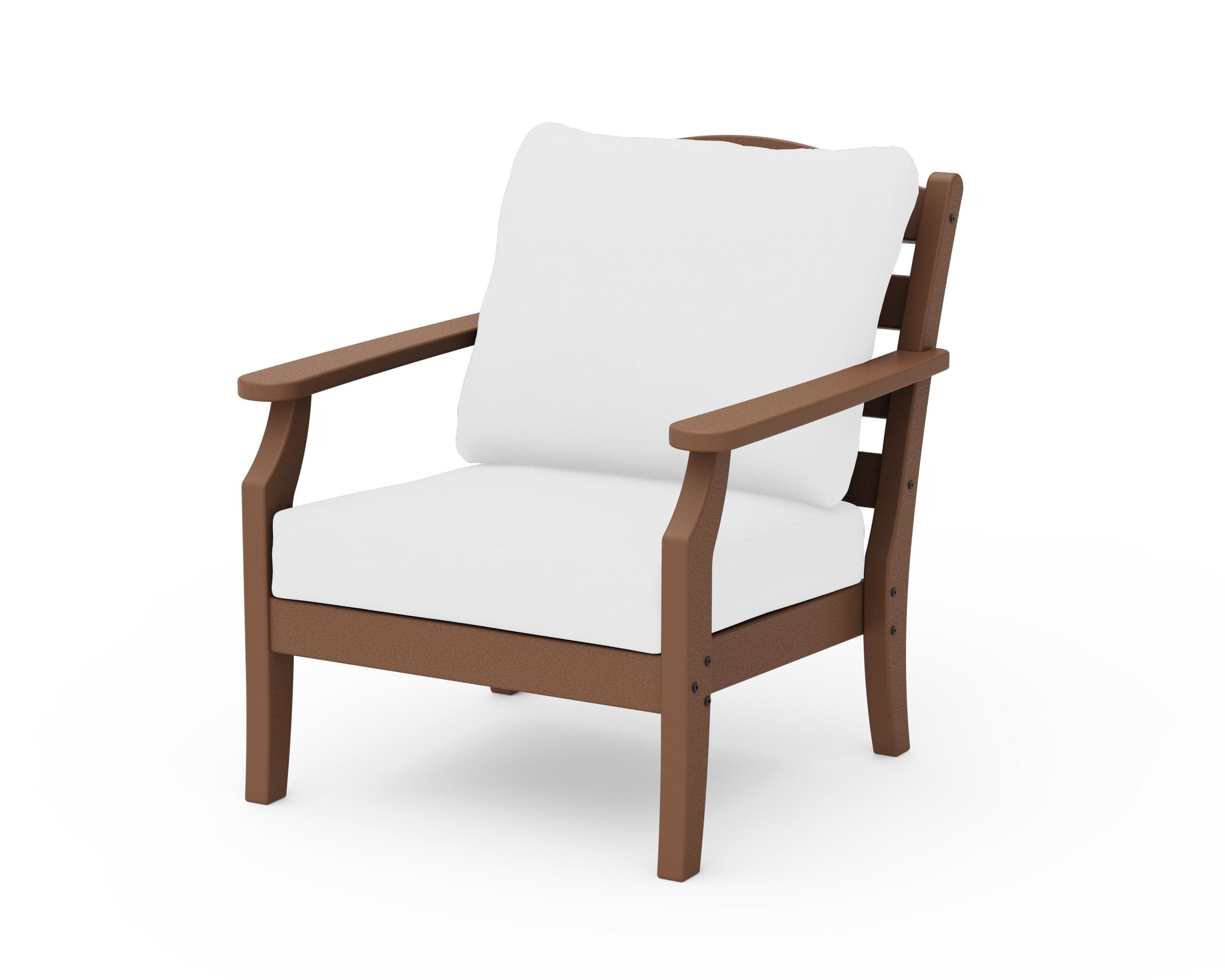 Savannah Deep Seating Chair in Teak / Natural