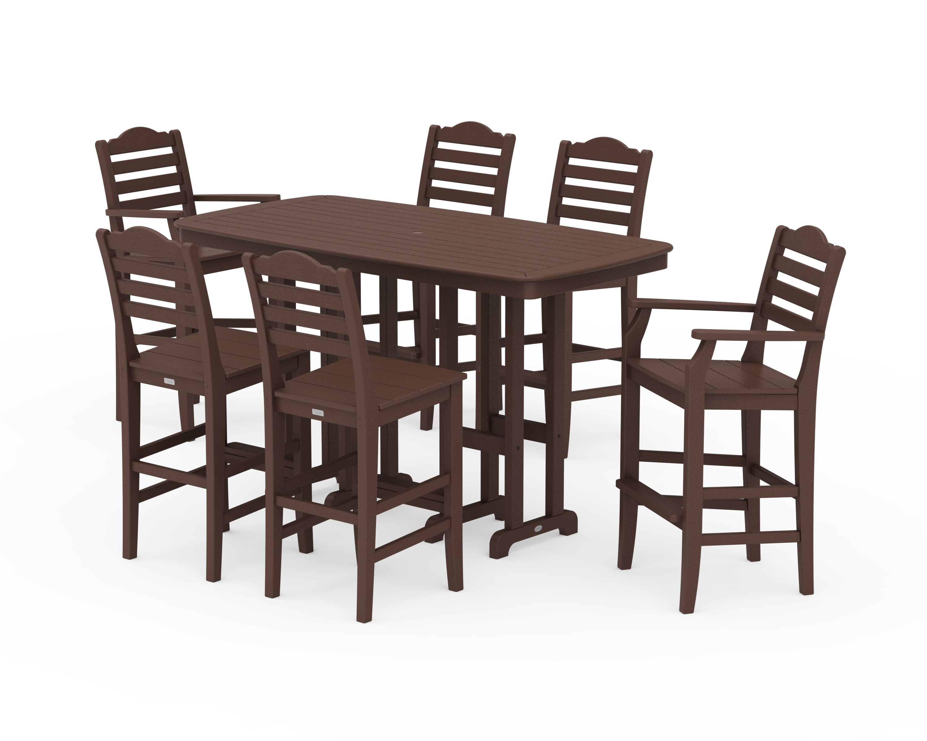 Savannah 7-Piece Bar Set in Mahogany