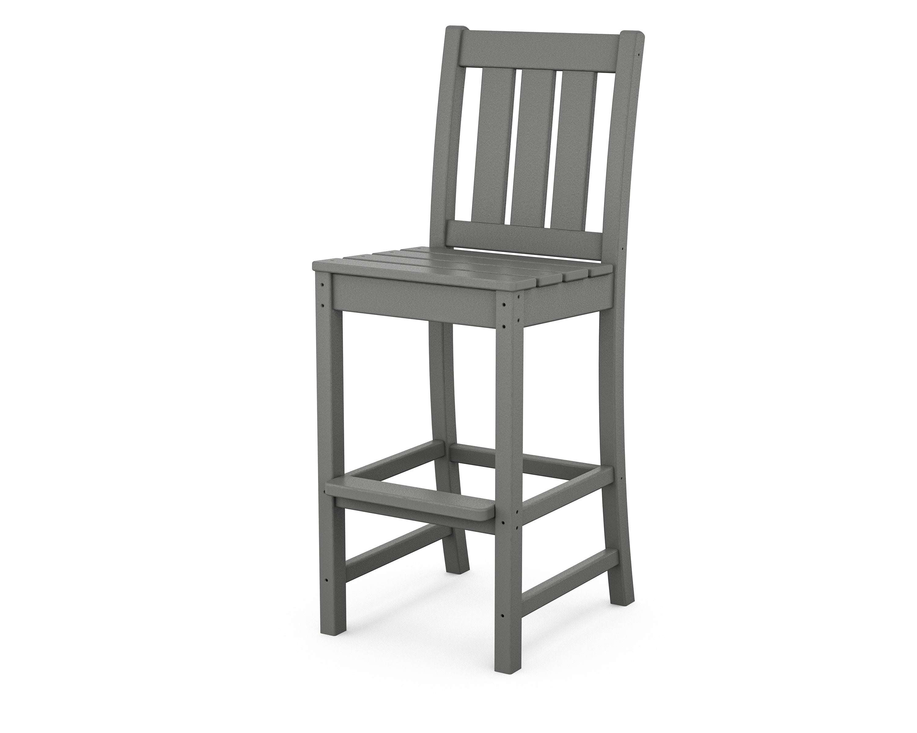 Oxford Bar Side Chair in Slate Grey