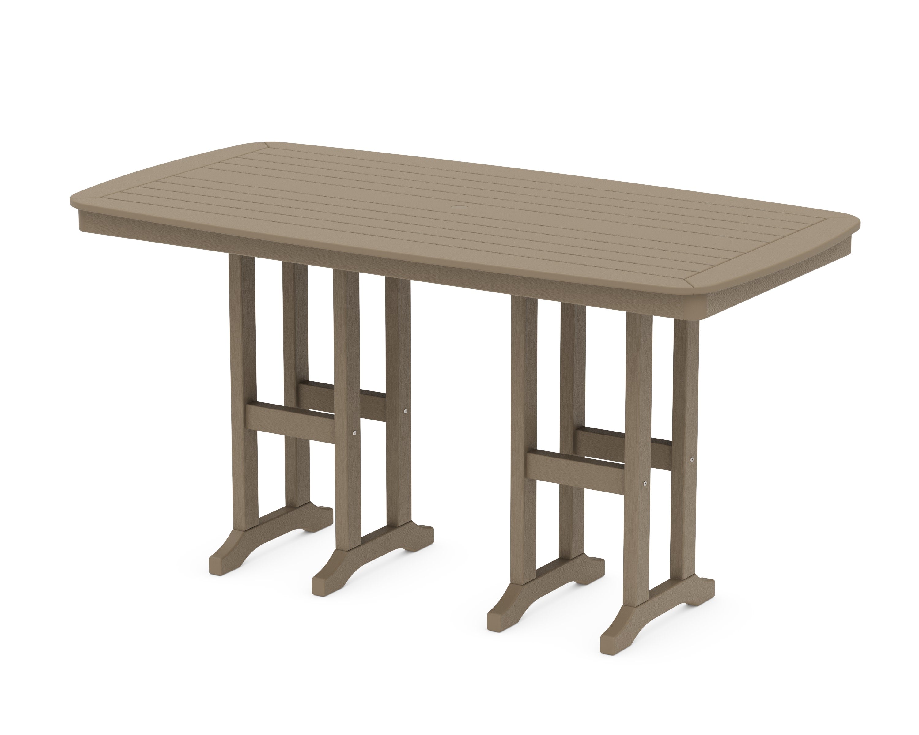 Nautical 37" x 72" Counter Table in Vintage Sahara