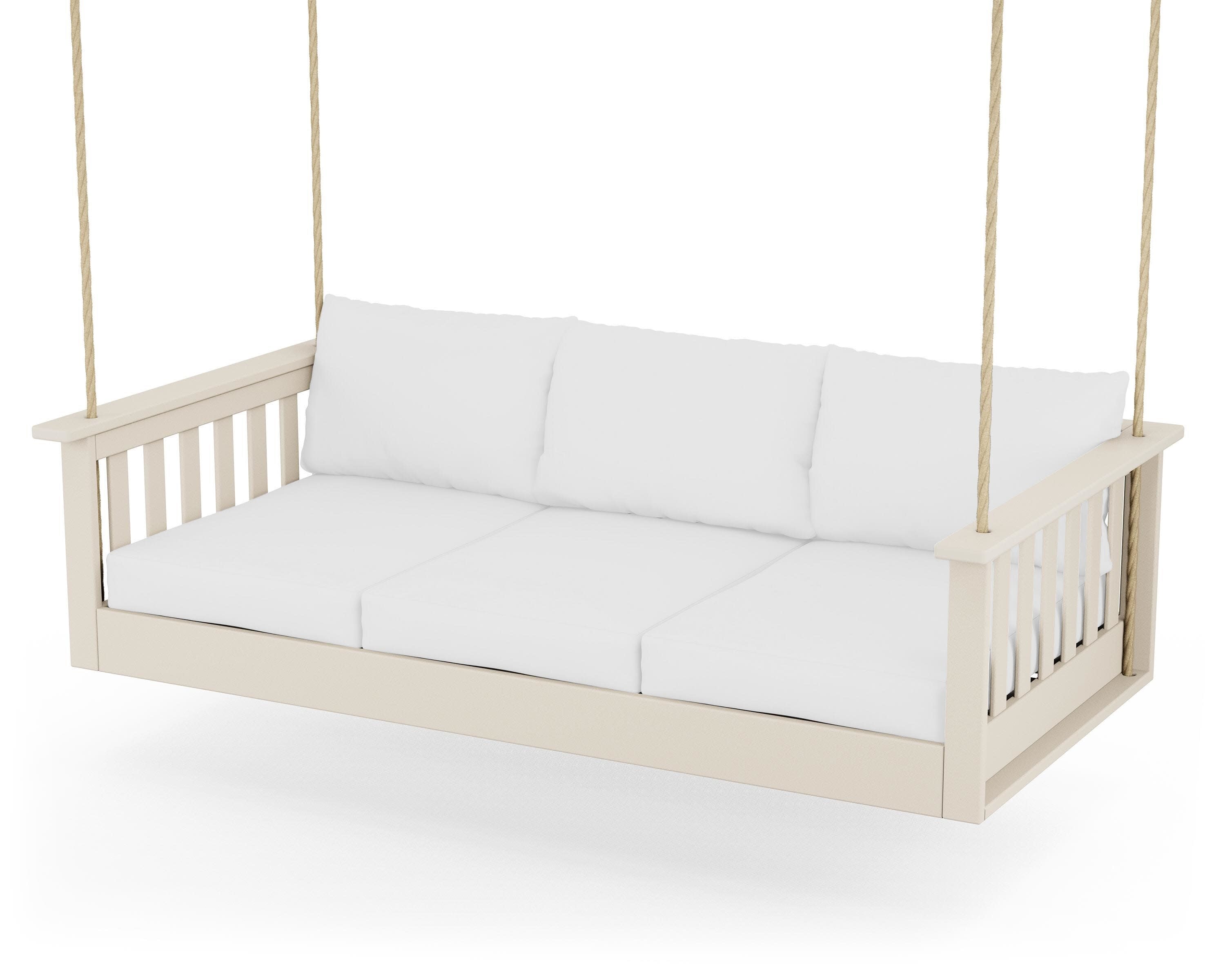 Vineyard Daybed Swing in Sand / Natural