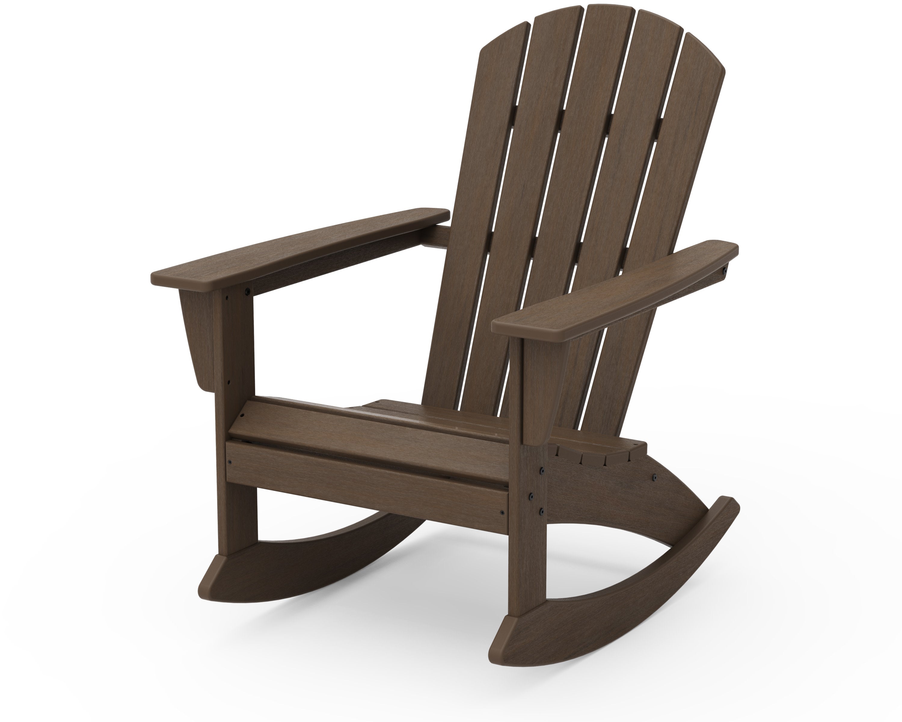 Nautical Adirondack Rocking Chair in Kona