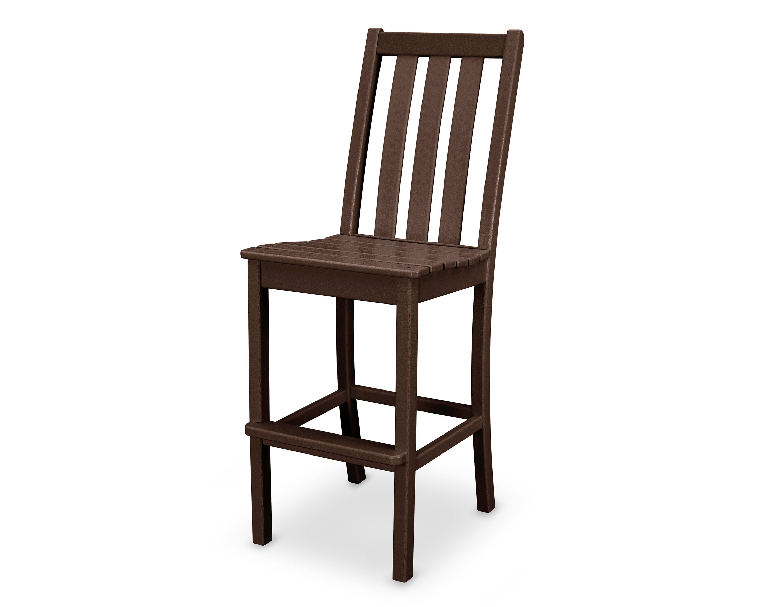 Vineyard Bar Side Chair in Mahogany