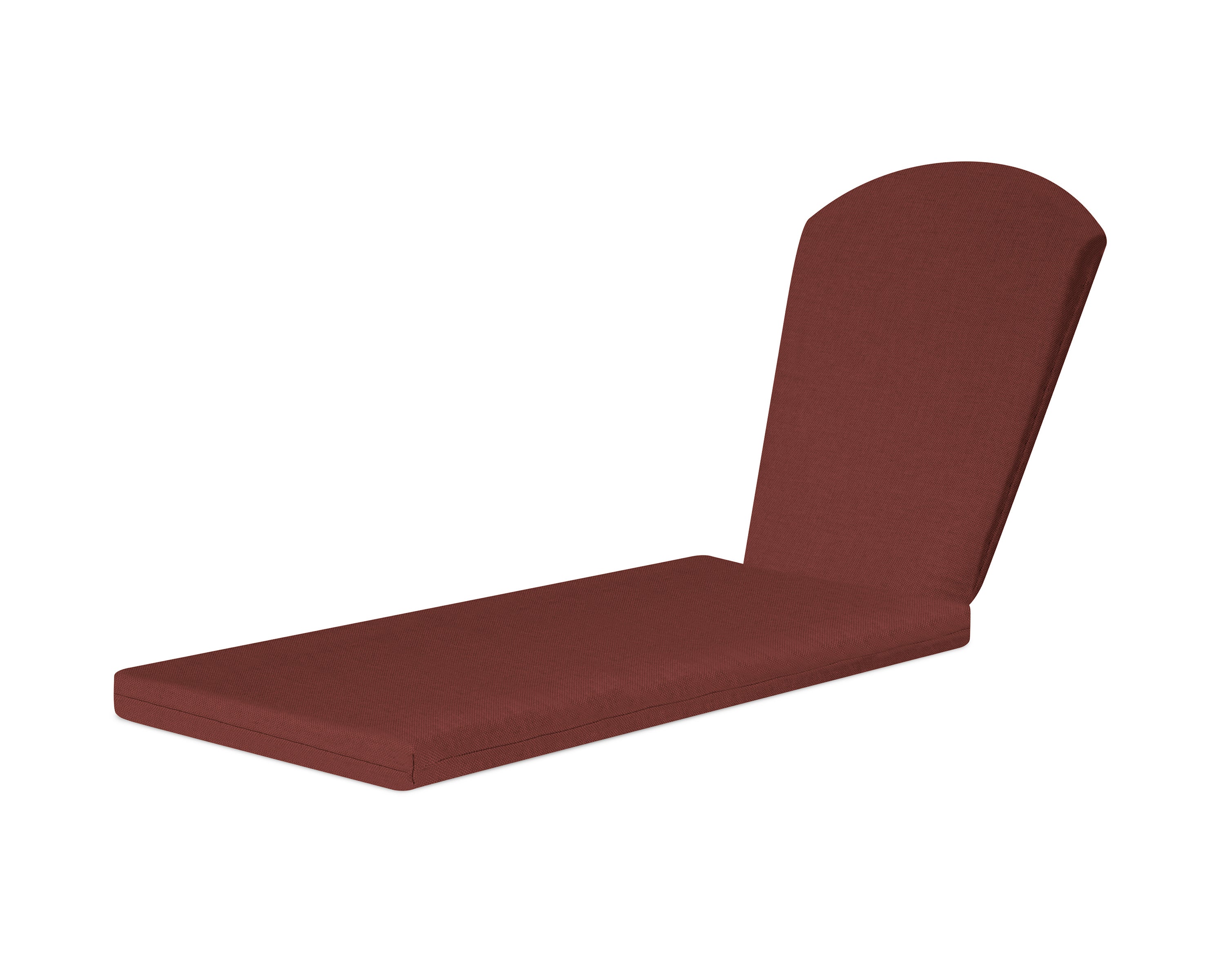 Chaise Cushion in Essential Garnet