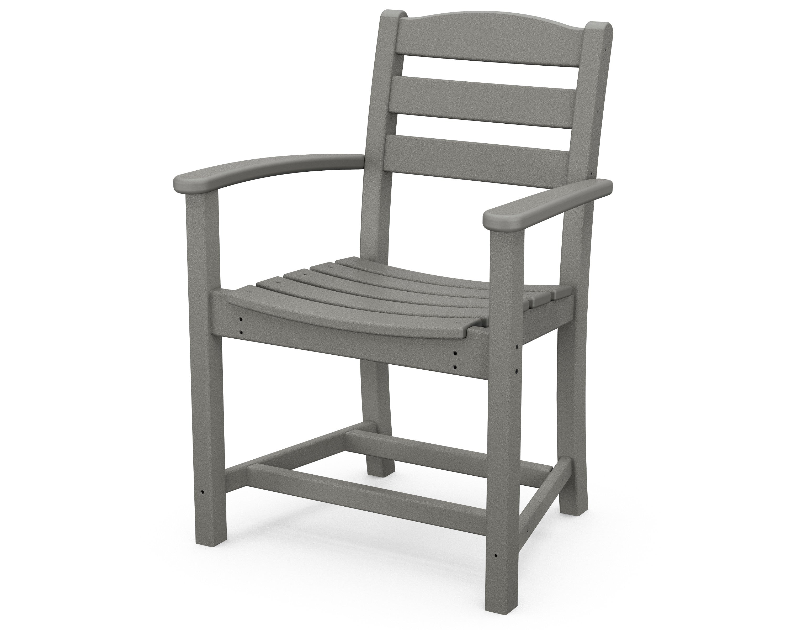 La Casa Caf Dining Arm Chair in Slate Grey