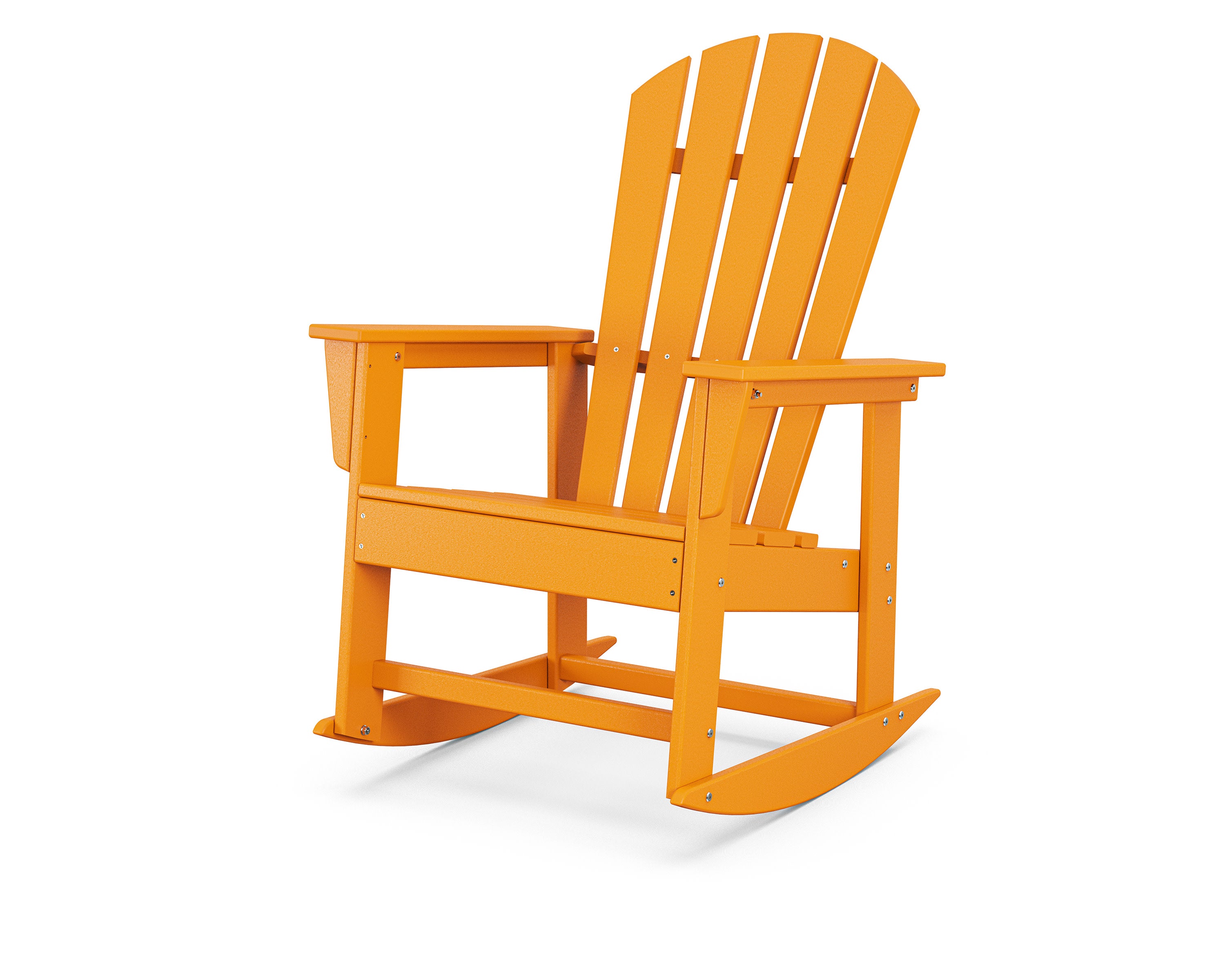 South Beach Rocking Chair in Tangerine