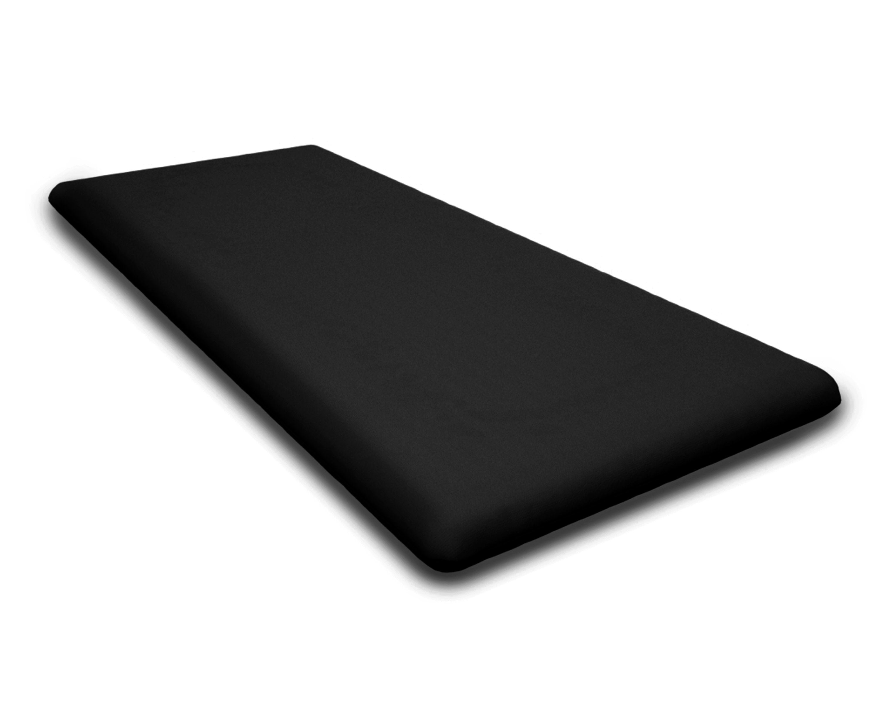 Bench Seat Cushion - 18.5"D x 43.5"W x 2.5"H in Canvas Black