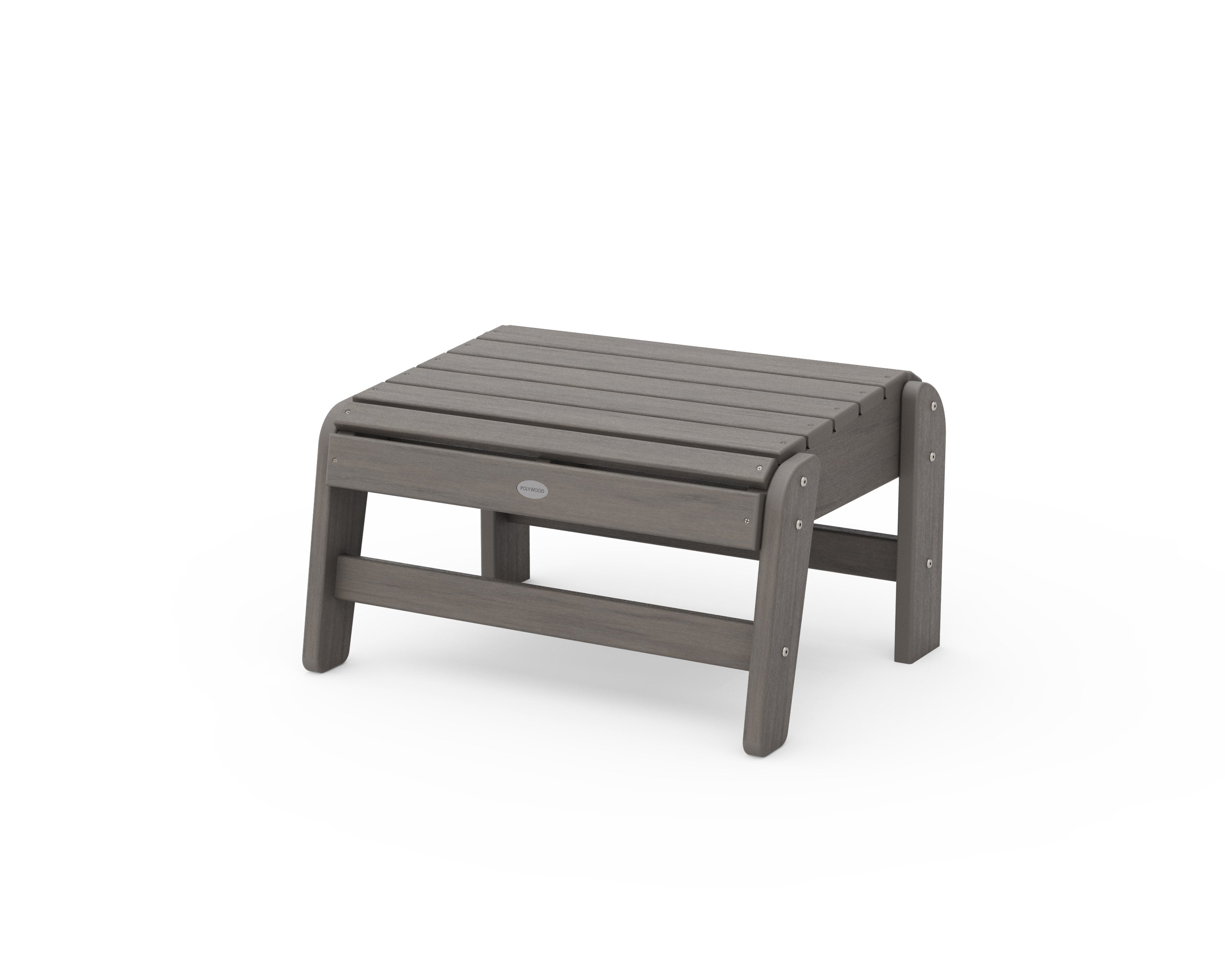 Grand Adirondack Ottoman in Driftwood