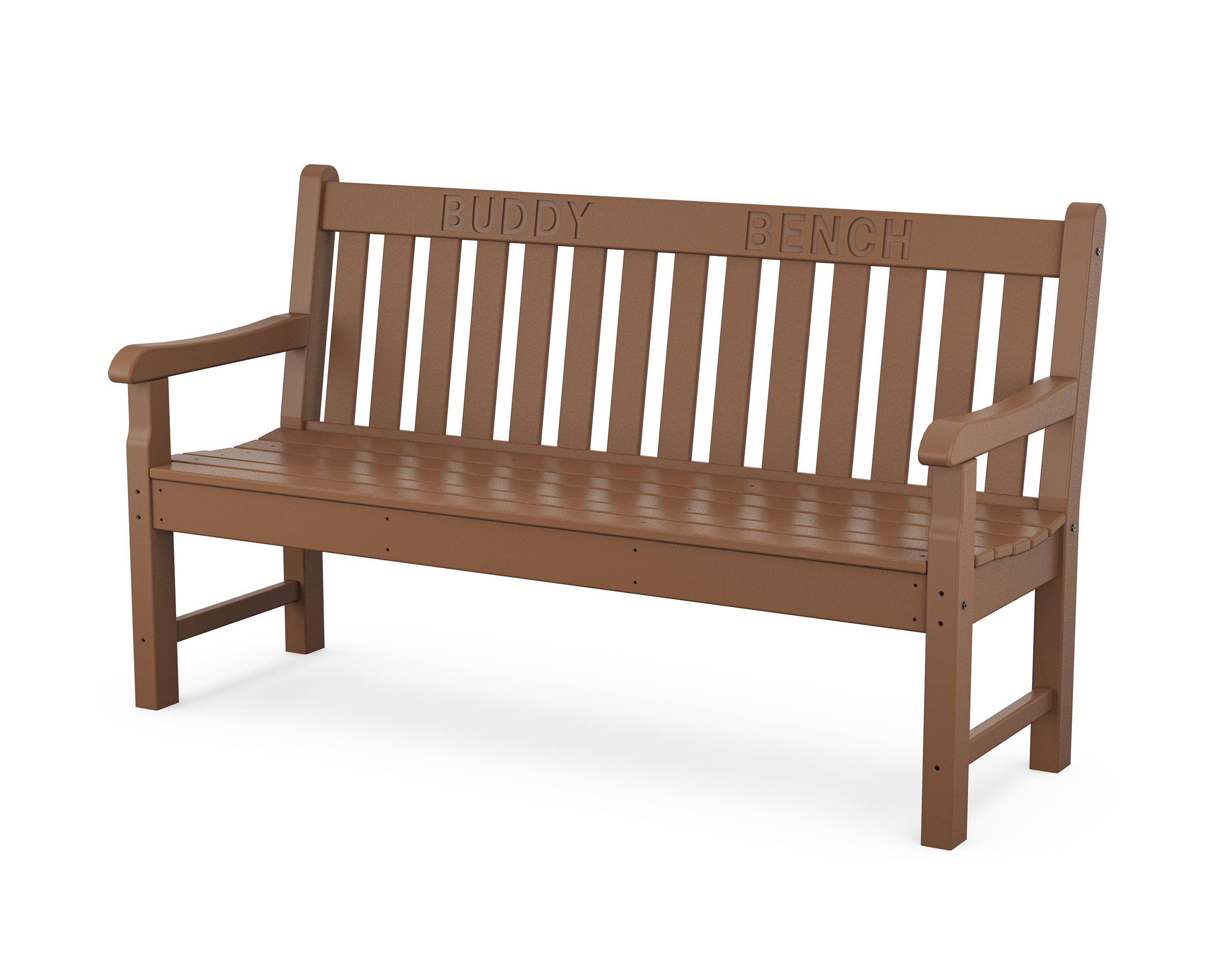 60" Buddy Bench in Teak