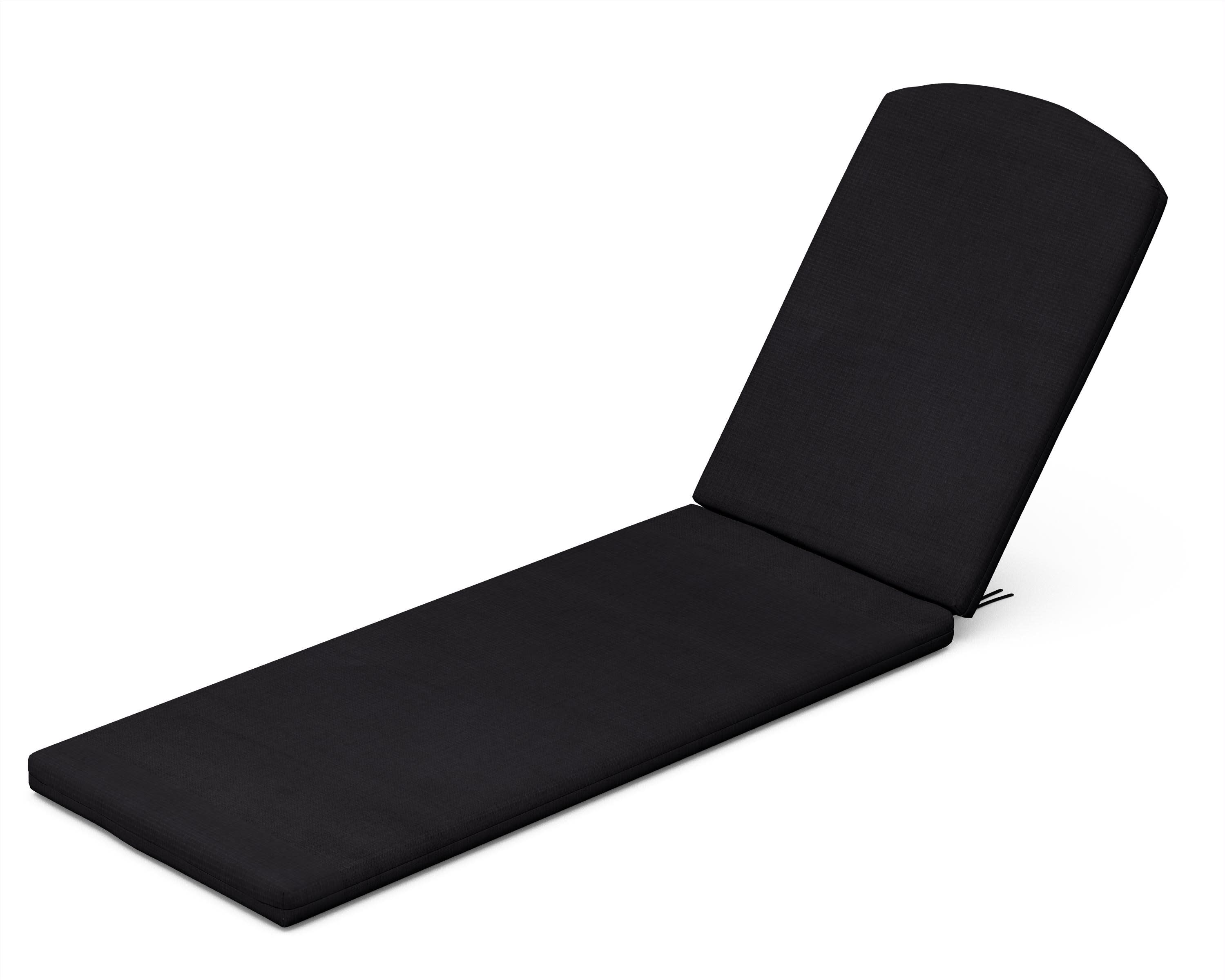 Chaise Cushion in Midnight Linen
