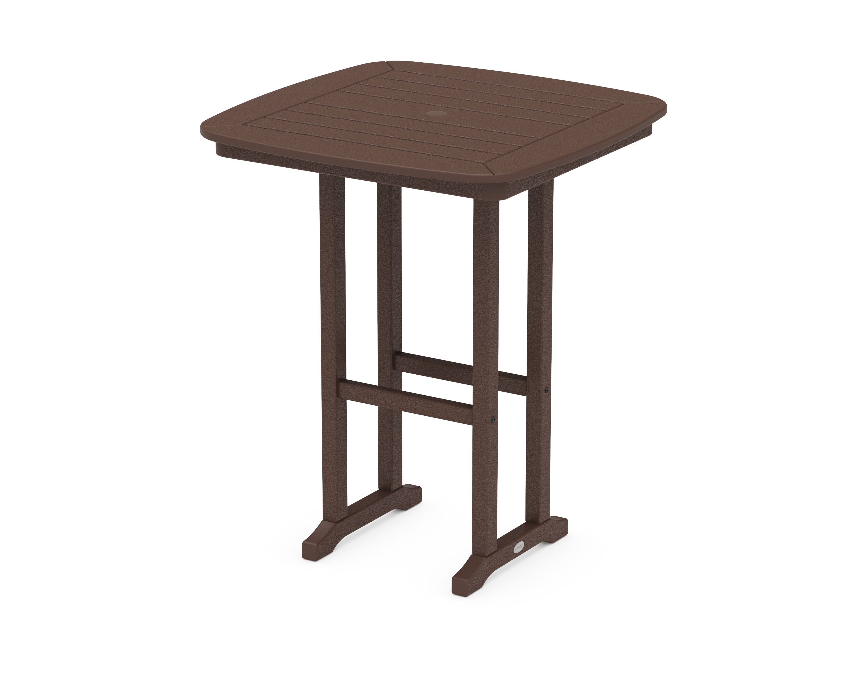 Nautical 31" Counter Table in Mahogany