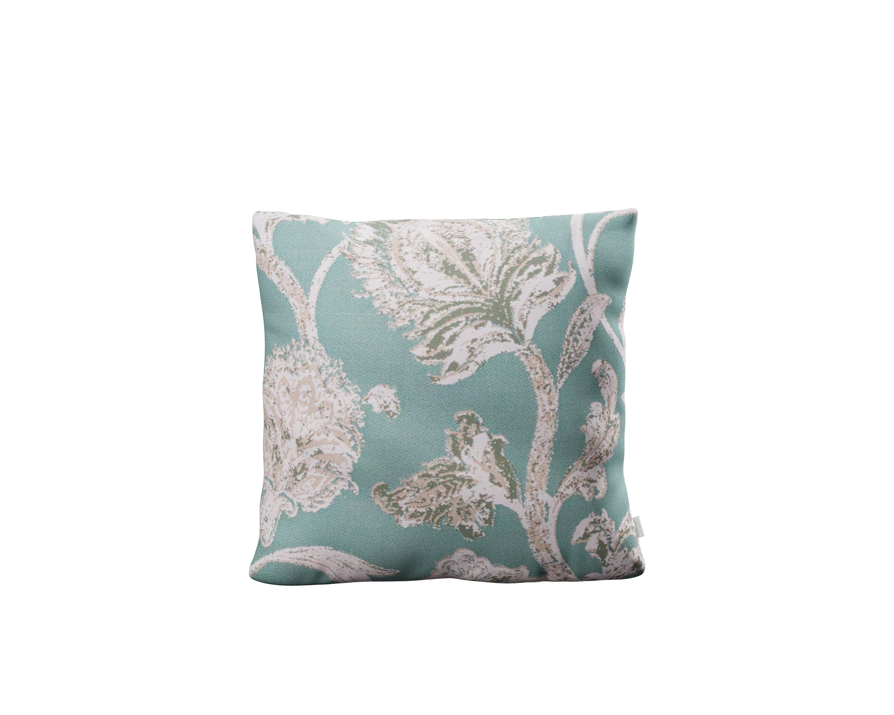16" Outdoor Throw Pillow in Botanical Gardens Spa