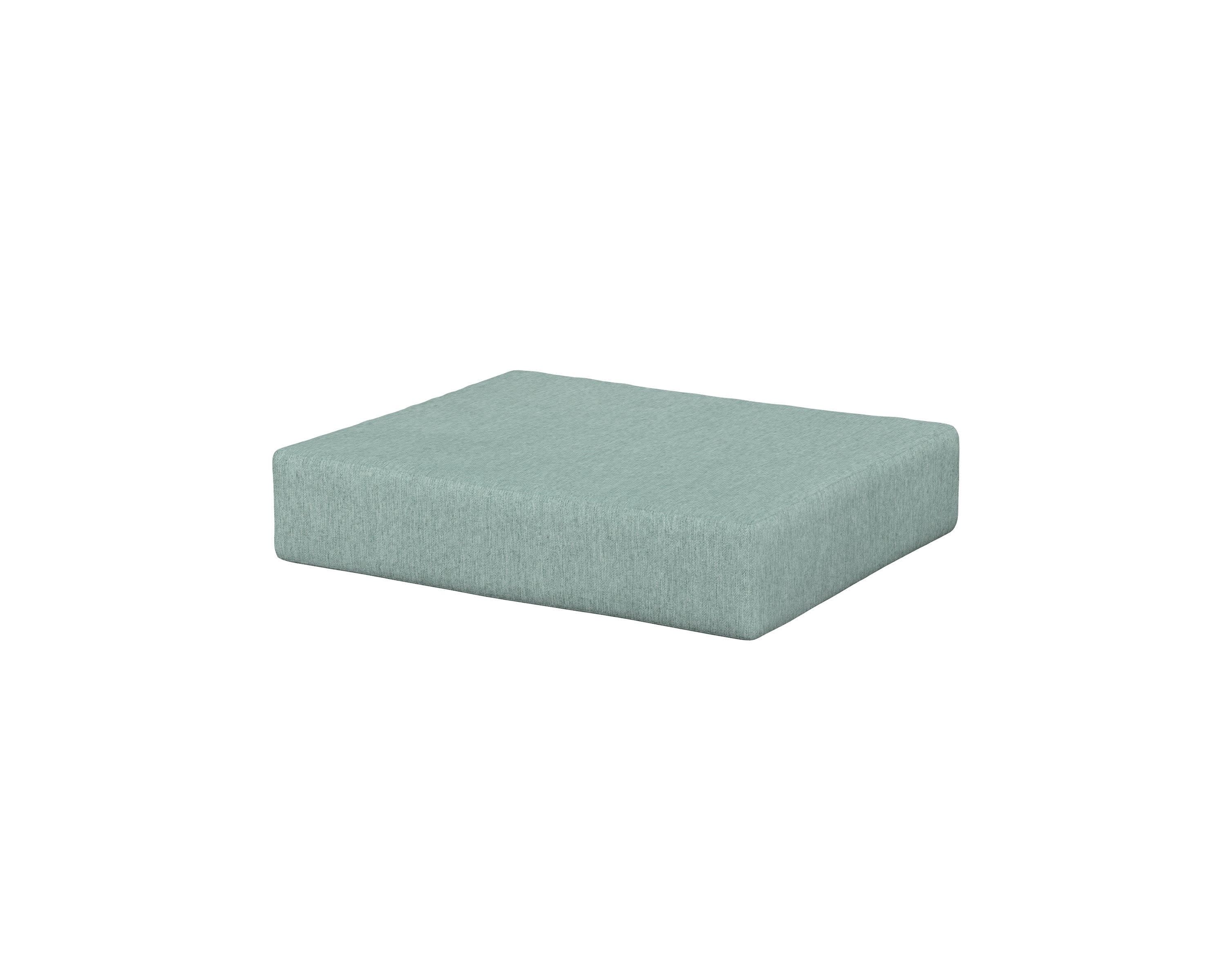 Acadia Ottoman Cushion in Glacier Spa