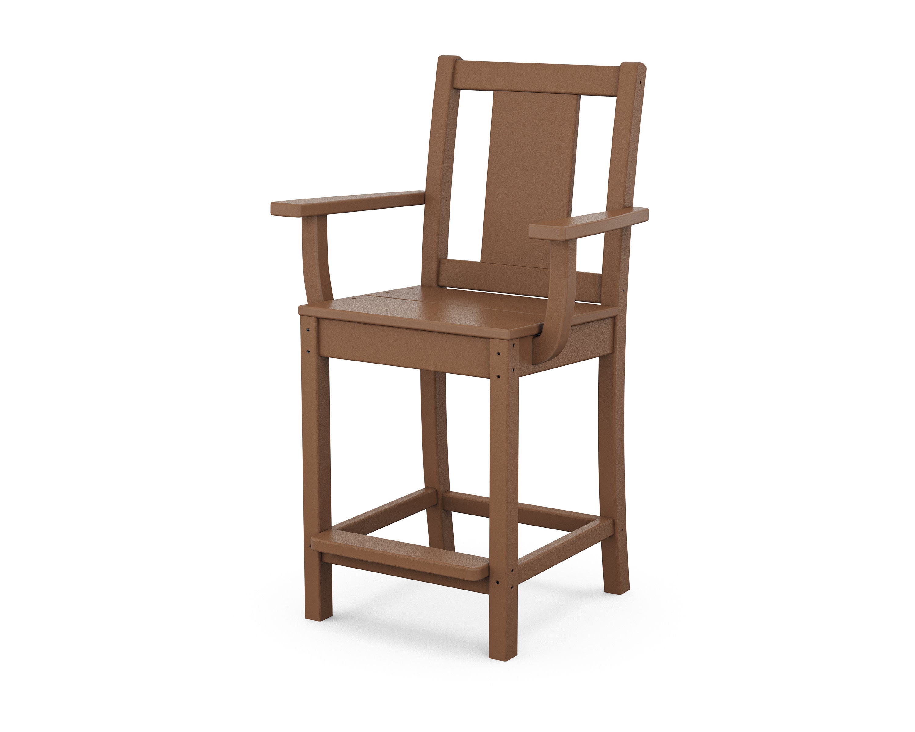 Prairie Counter Arm Chair in Teak