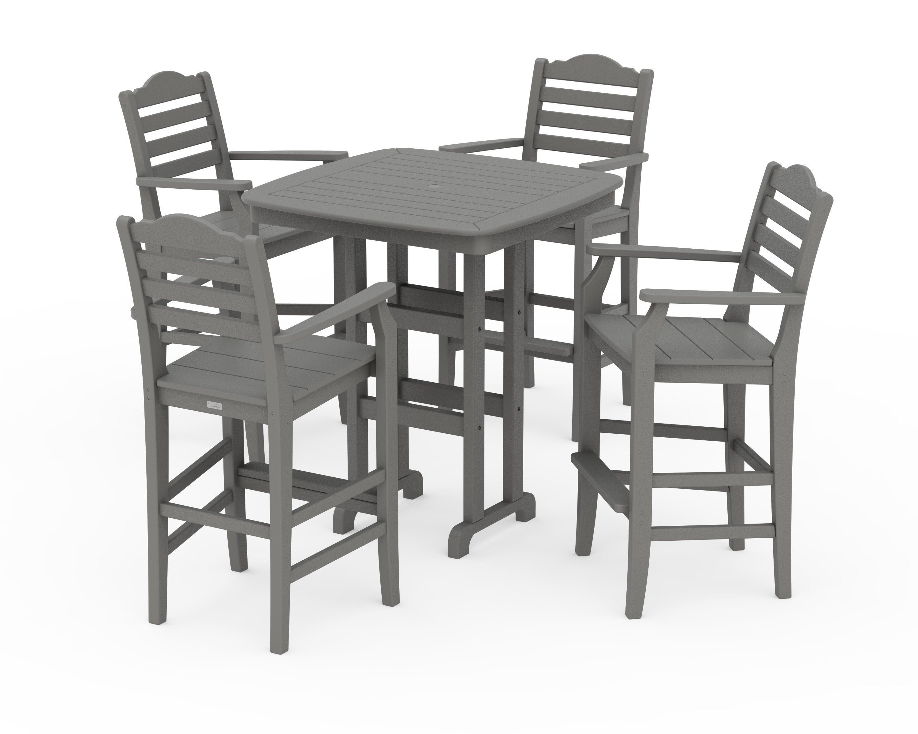 Savannah 5-Piece Bar Set in Slate Grey