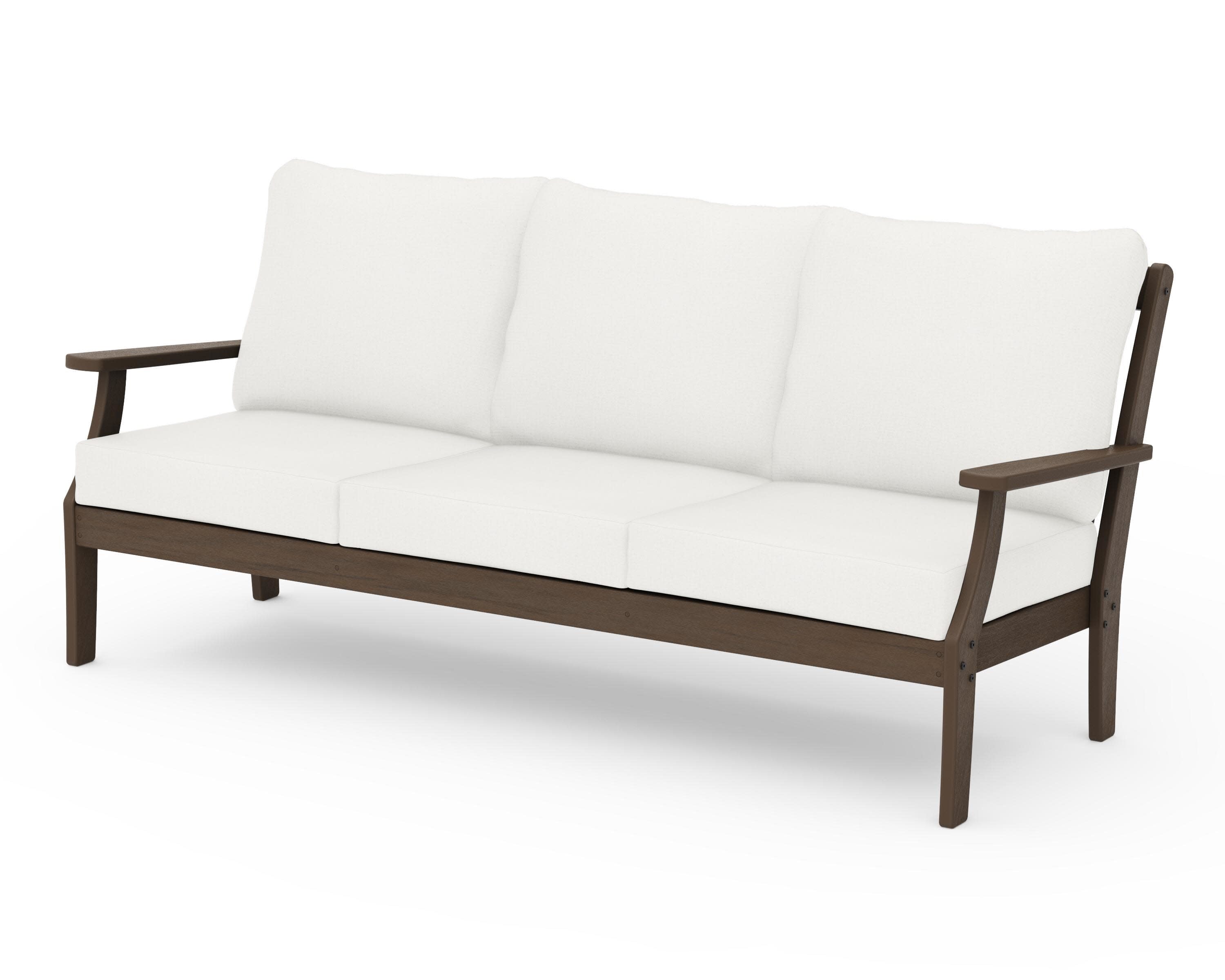 Braxton Deep Seating Sofa in Kona / Natural Linen