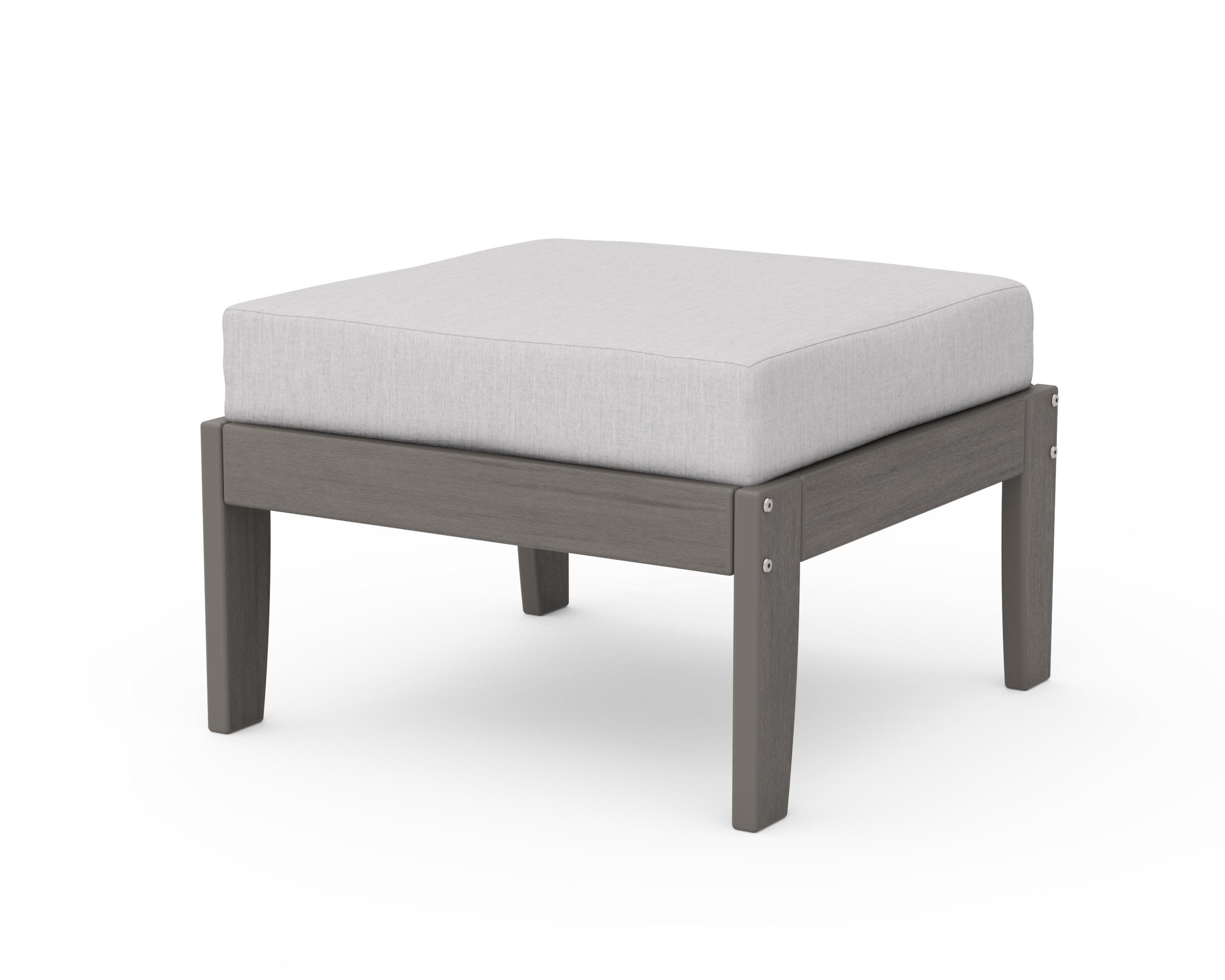 Modular Ottoman - Classic in Driftwood / Granite