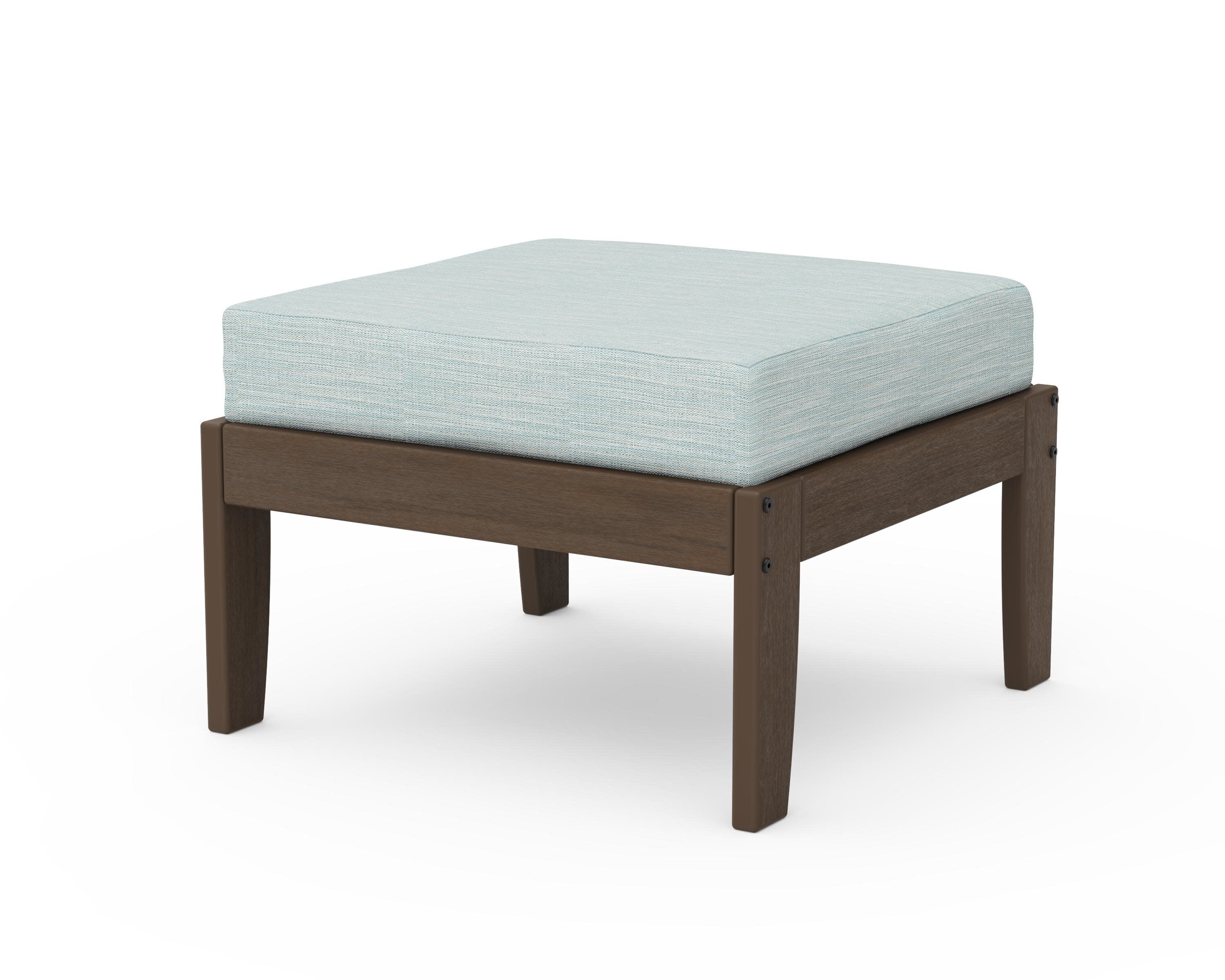 Modular Ottoman - Classic in Kona / Soothe Mist