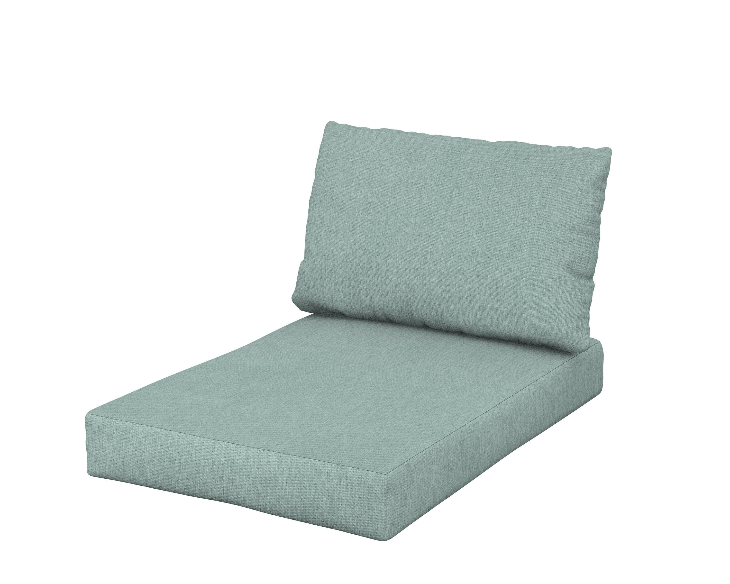 Daybed Swing Seat/Back Cushion in Glacier Spa