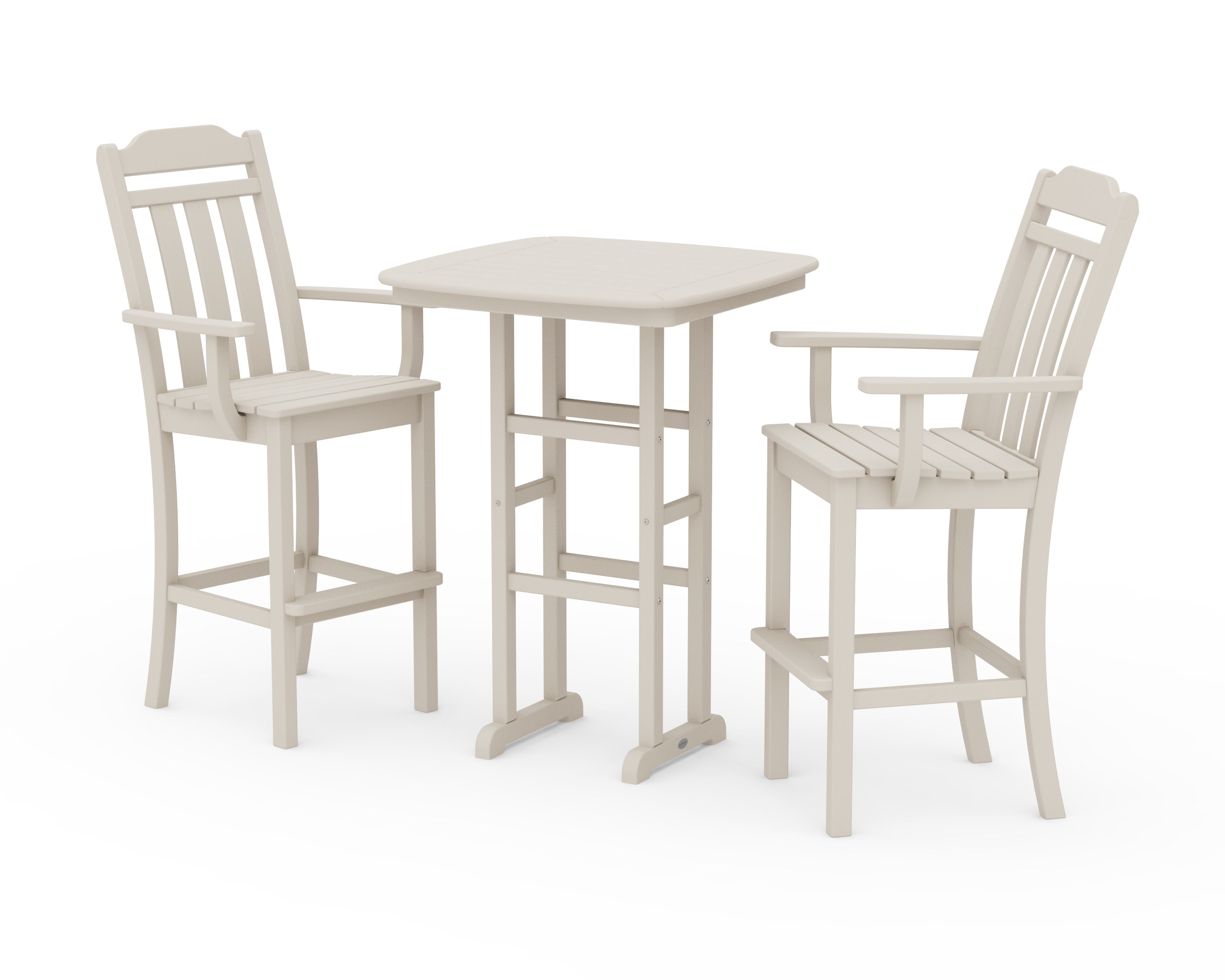 Cottage 3-Piece Bar Set in Sand