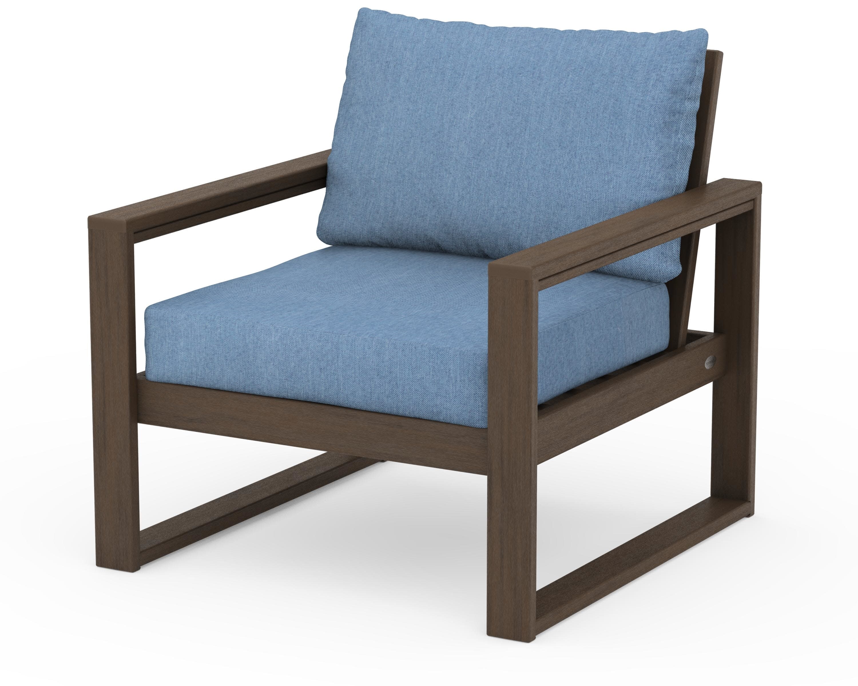 EDGE Club Chair in Kona / Sky Blue
