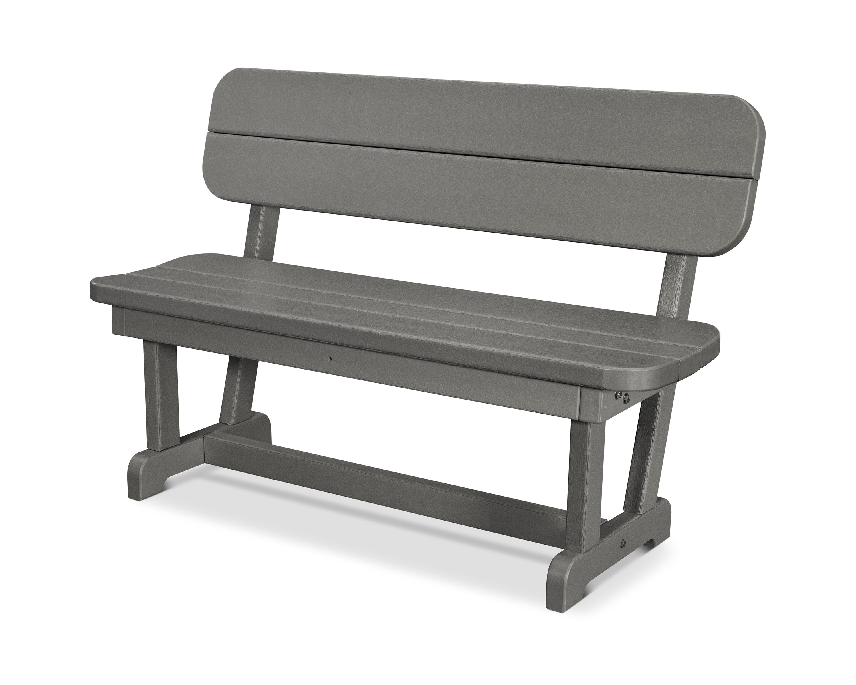 Park 48" Bench in Slate Grey