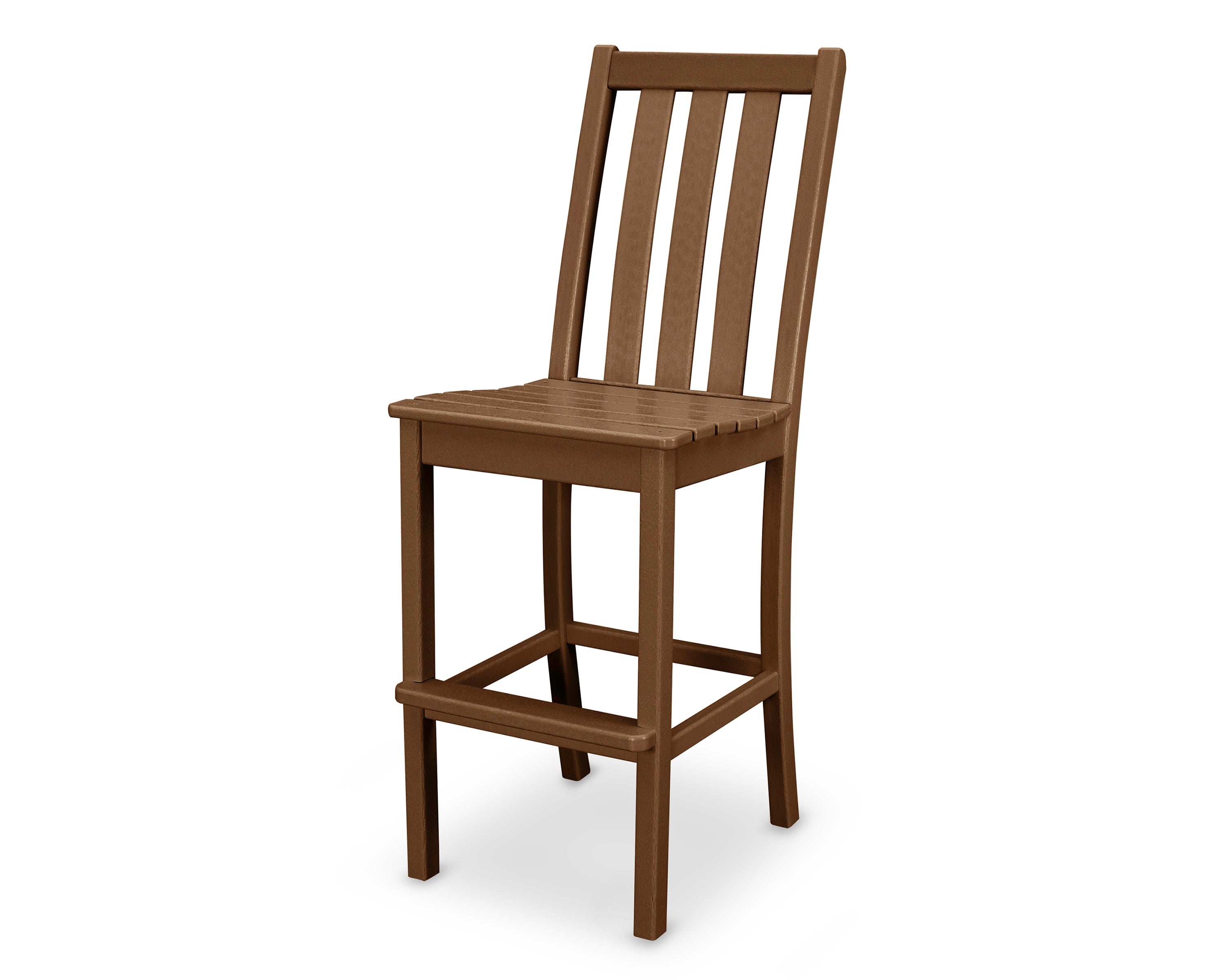 Vineyard Bar Side Chair in Teak