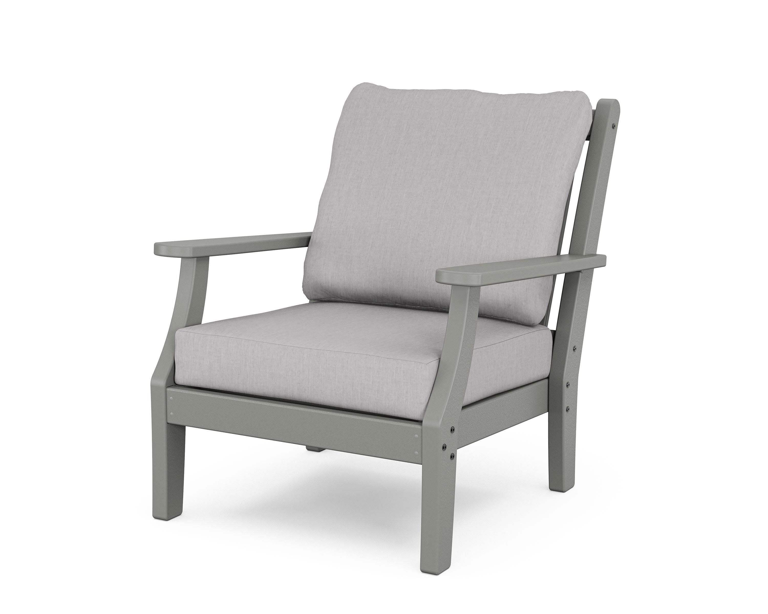 Wovendale Deep Seating Chair in Slate Grey / Granite