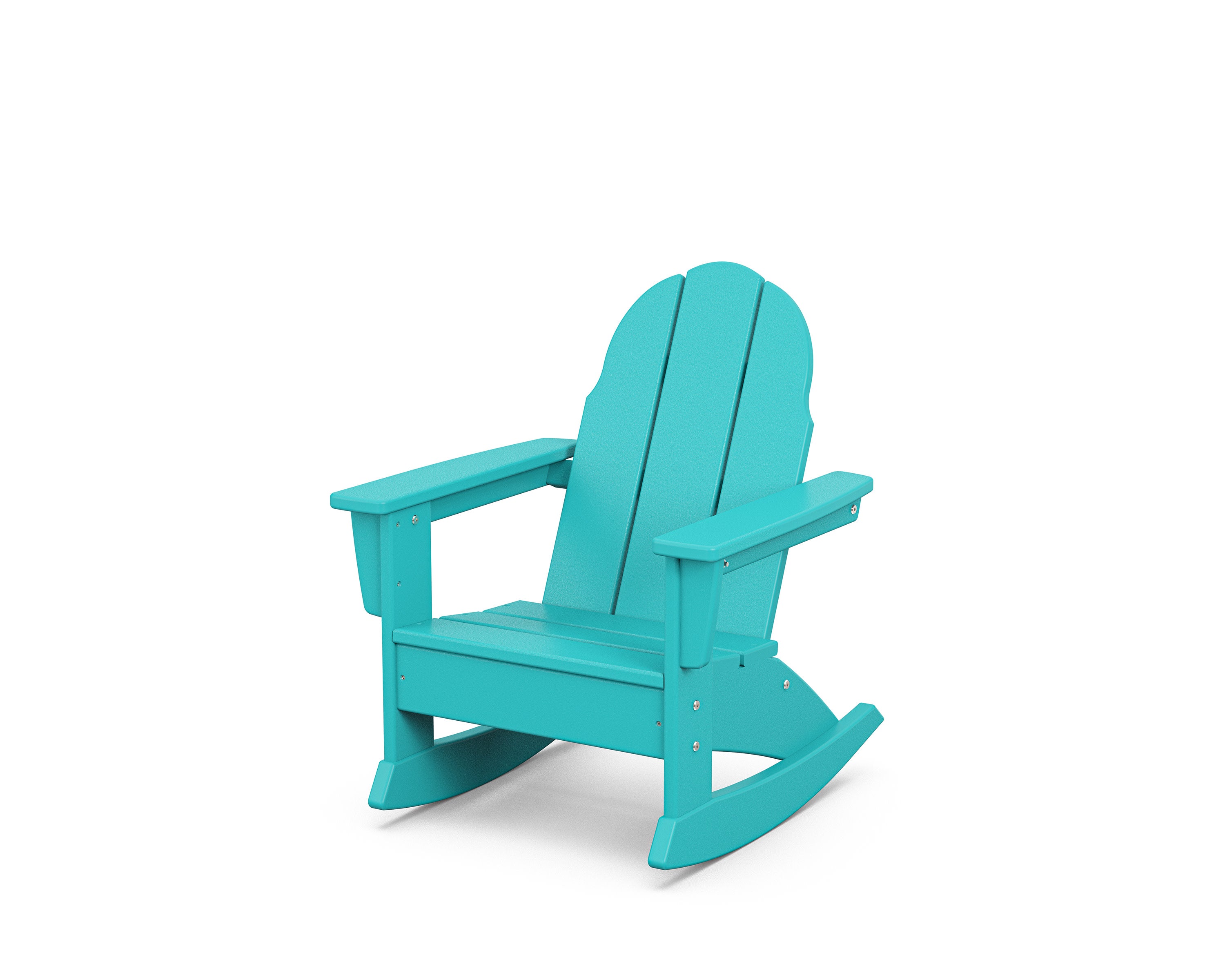 Kids Vineyard Adirondack Rocking Chair in Aruba