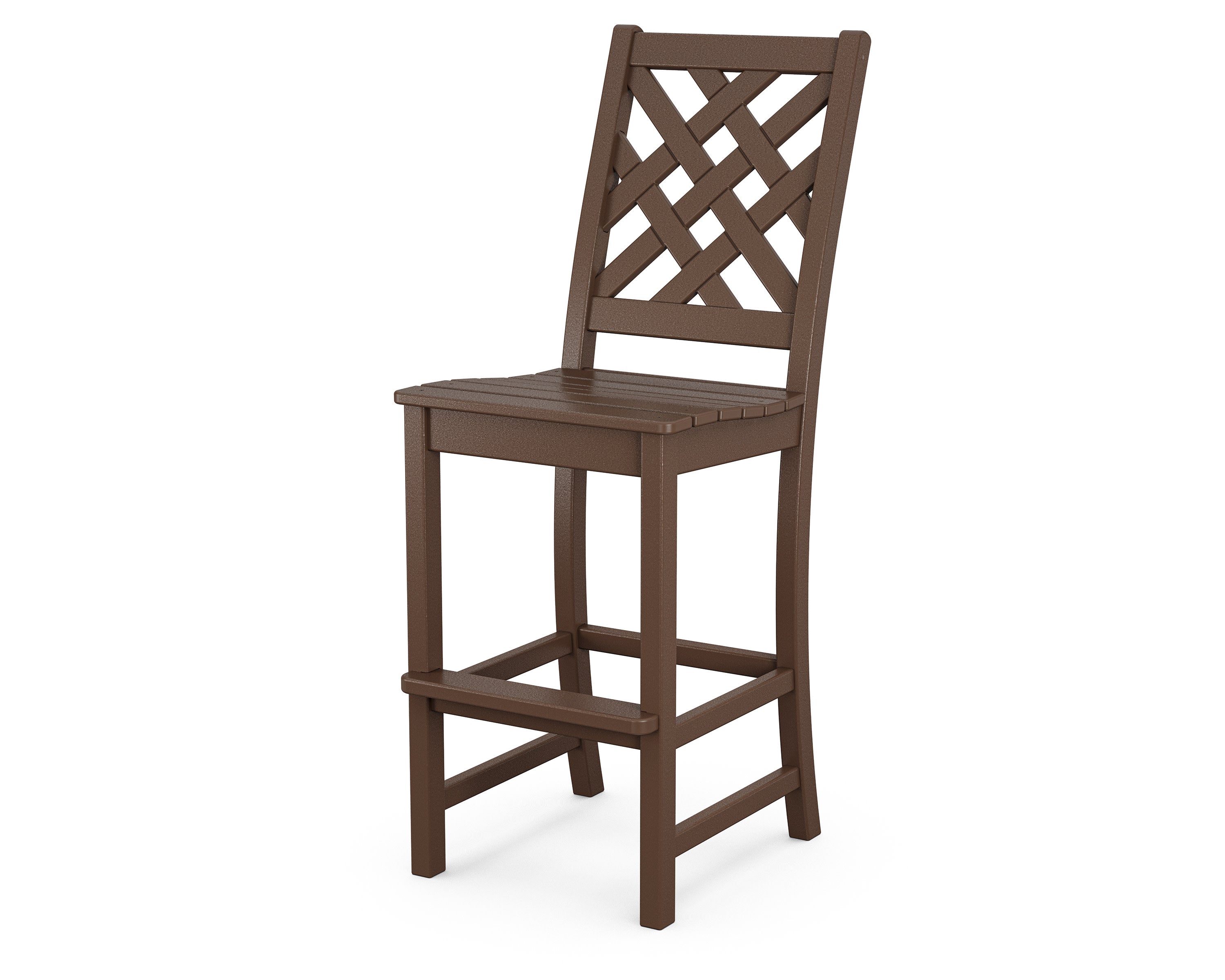 Wovendale Bar Side Chair in Mahogany