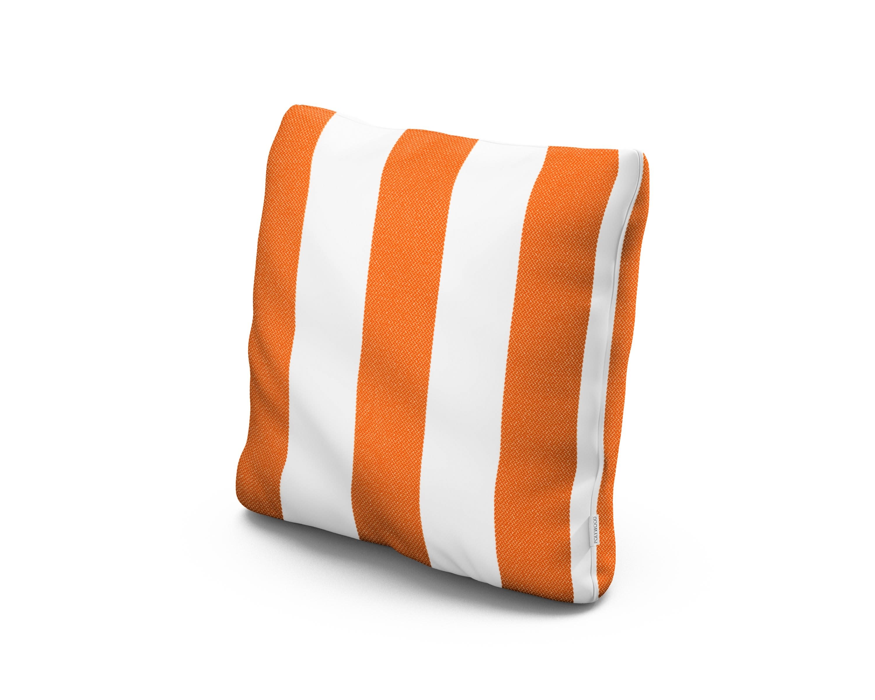18" Outdoor Throw Pillow in Montdor Mango