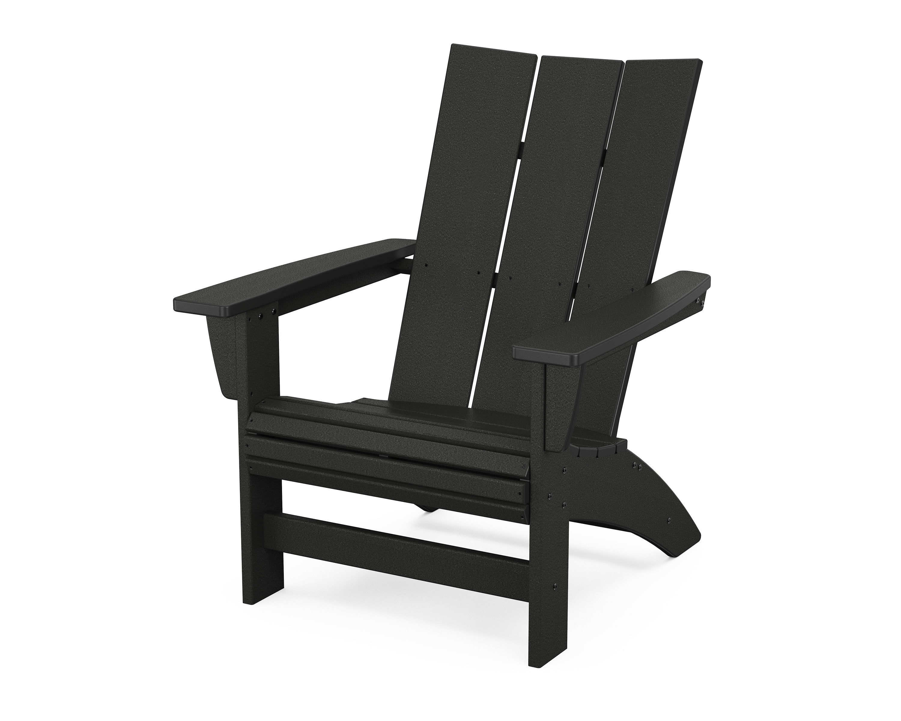Modern Grand Adirondack Chair in Black