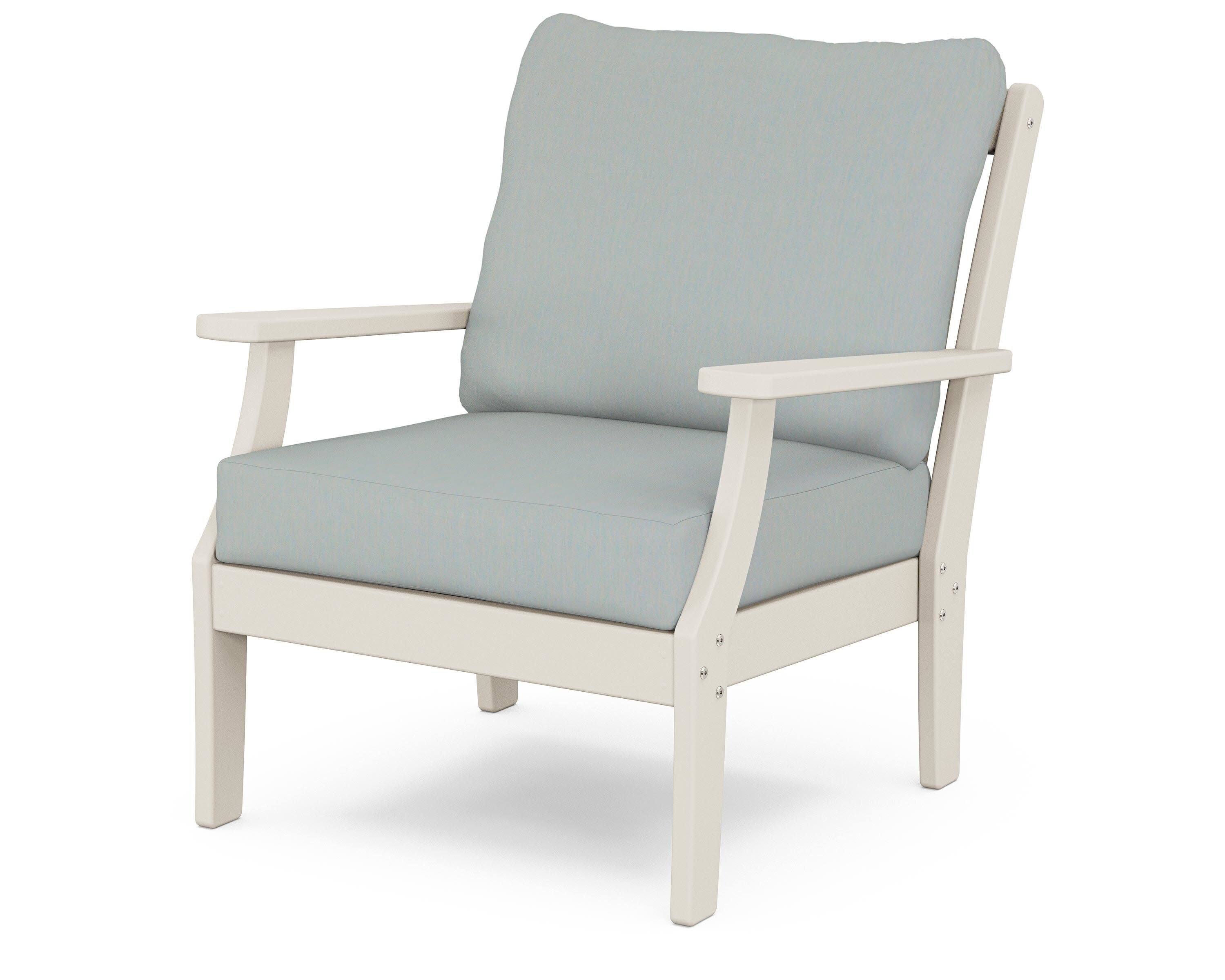 Braxton Deep Seating Chair in Sand / Spa