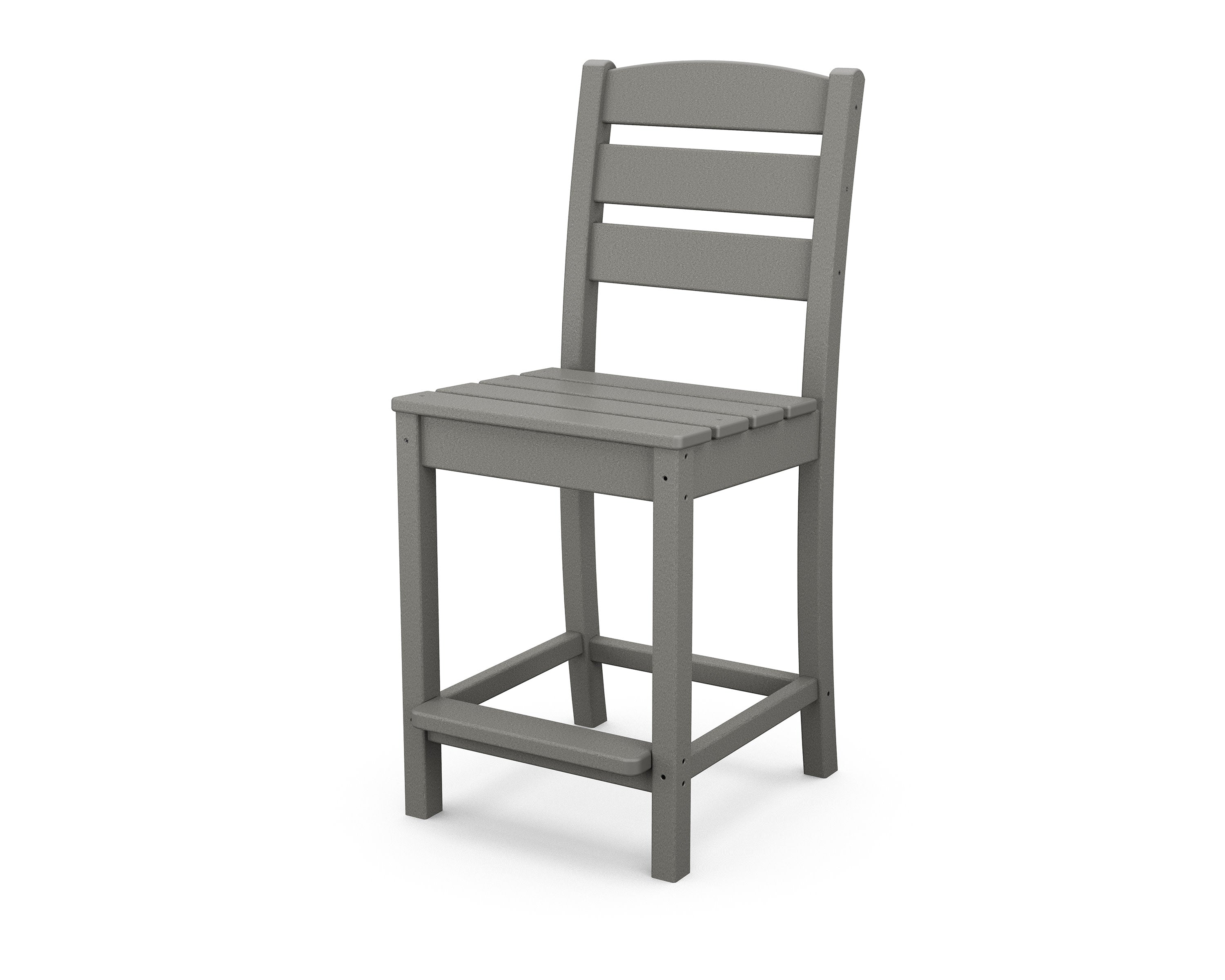 Lakeside Counter Side Chair in Slate Grey