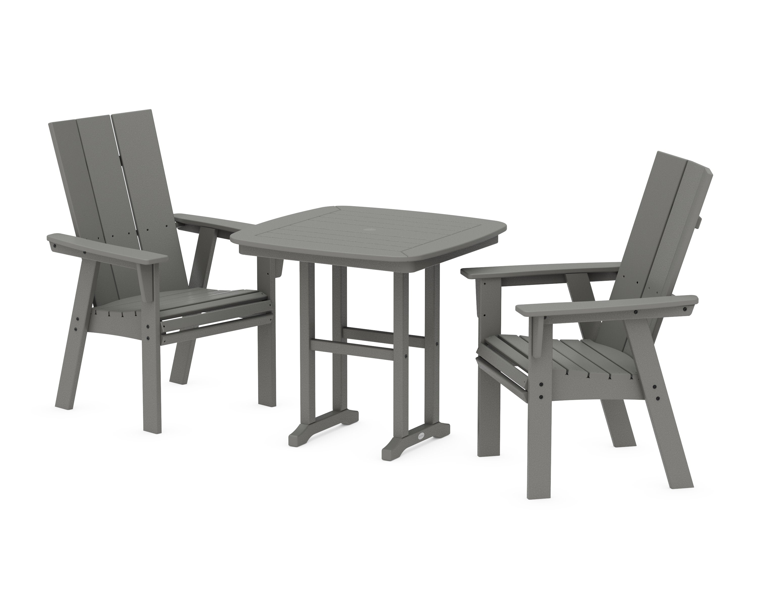 Modern Adirondack 3-Piece Dining Set
