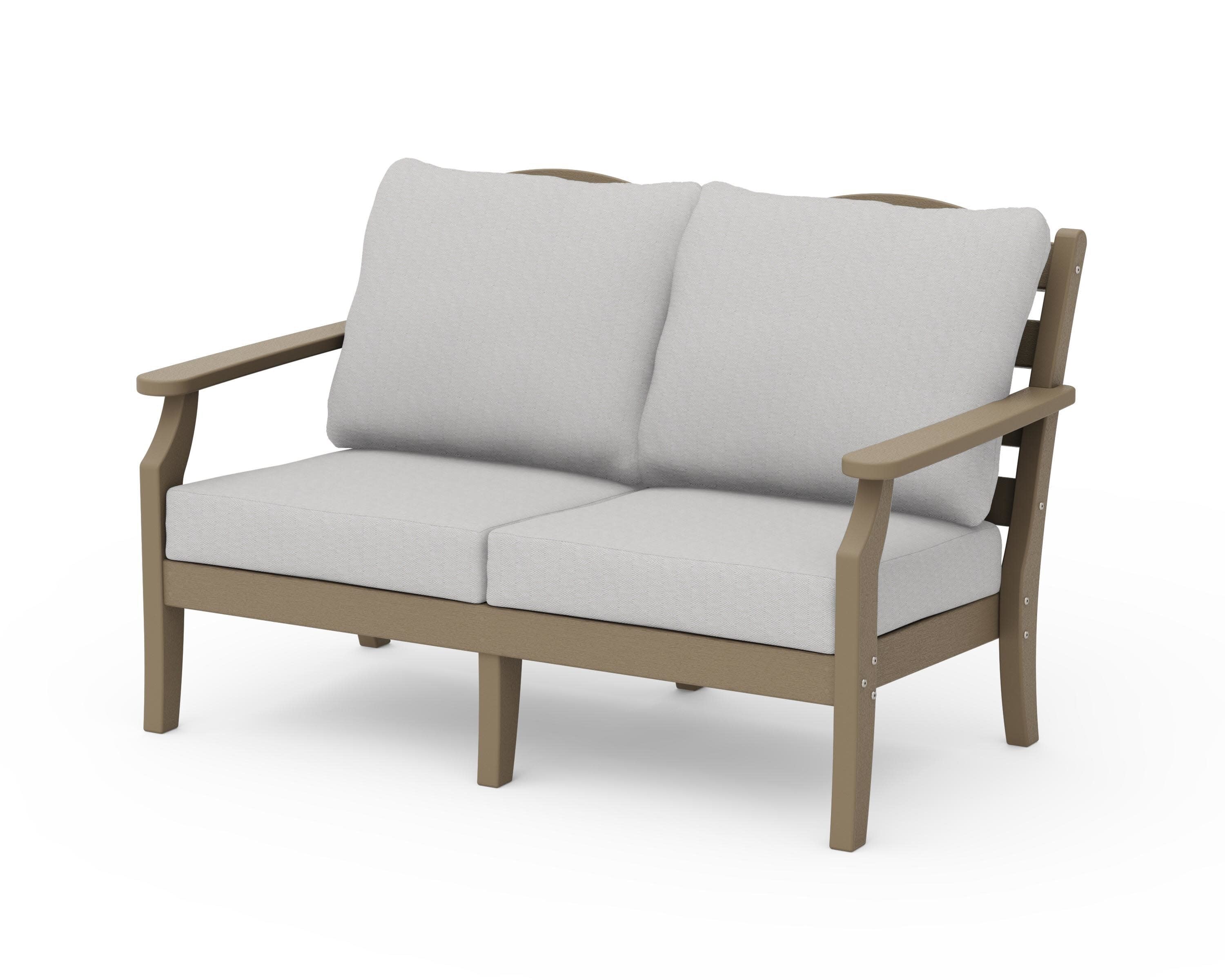 Savannah Deep Seating Loveseat in Vintage Sahara / Diamond in the Rough