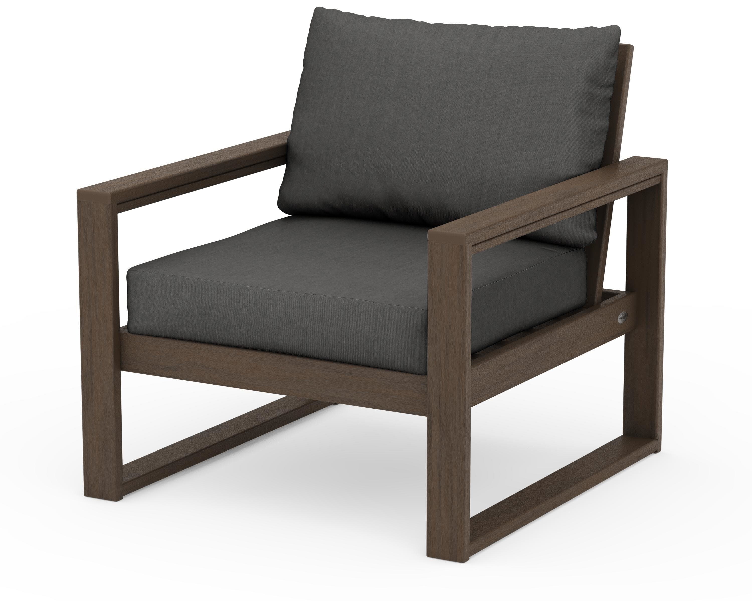 EDGE Club Chair in Kona / Spectrum Carbon