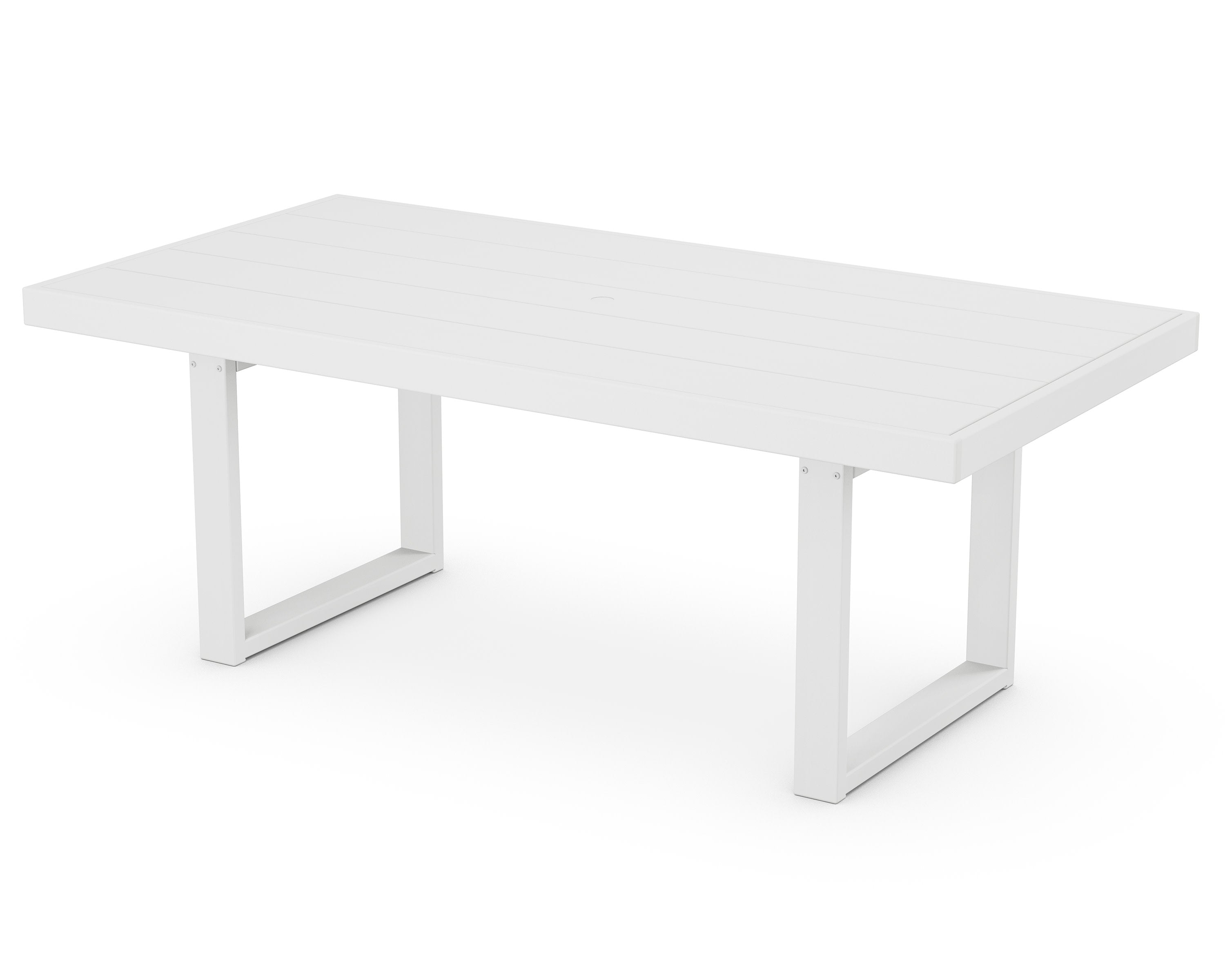 EDGE 40" x 78" Dining Table in White