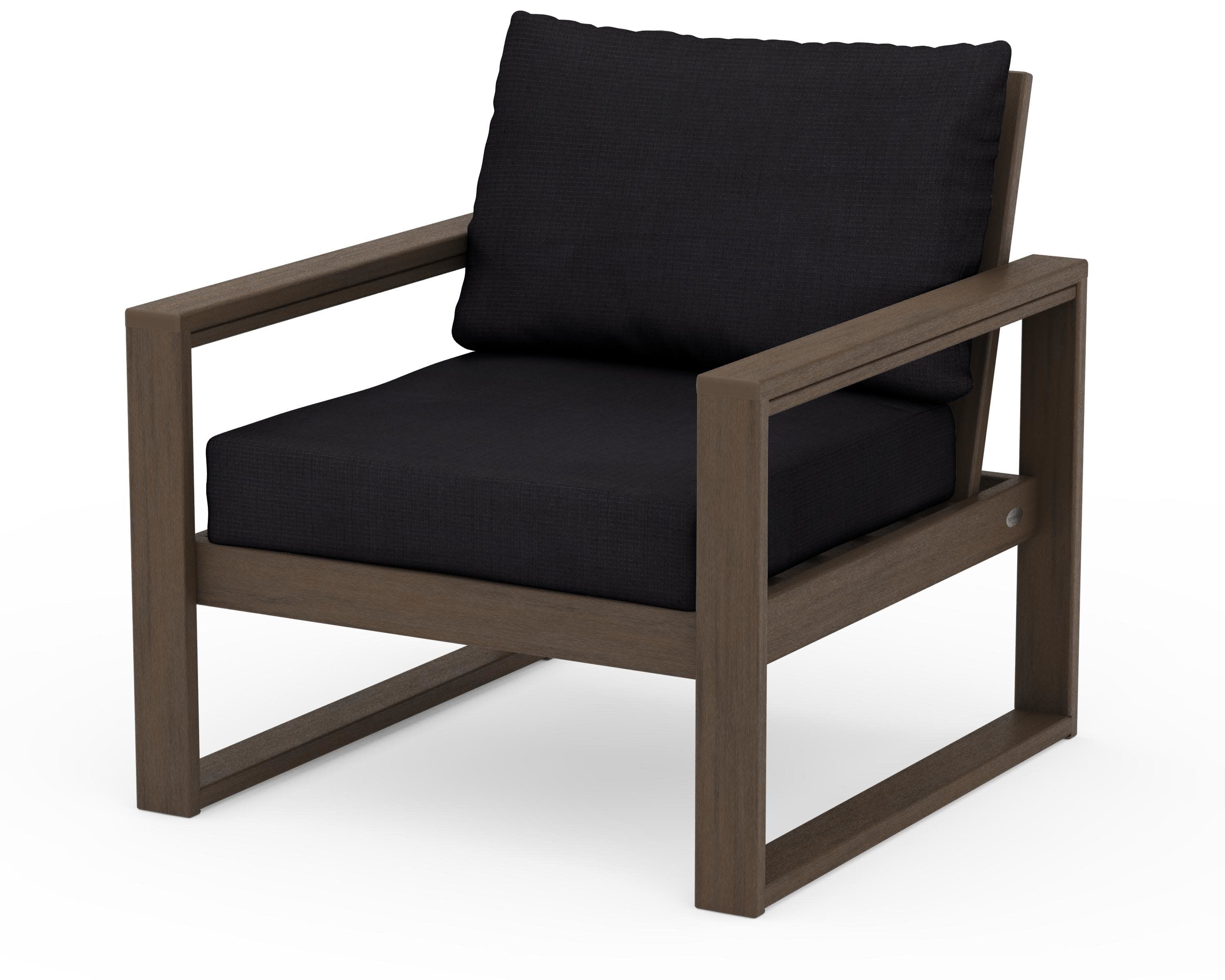 EDGE Club Chair in Kona / Midnight Linen