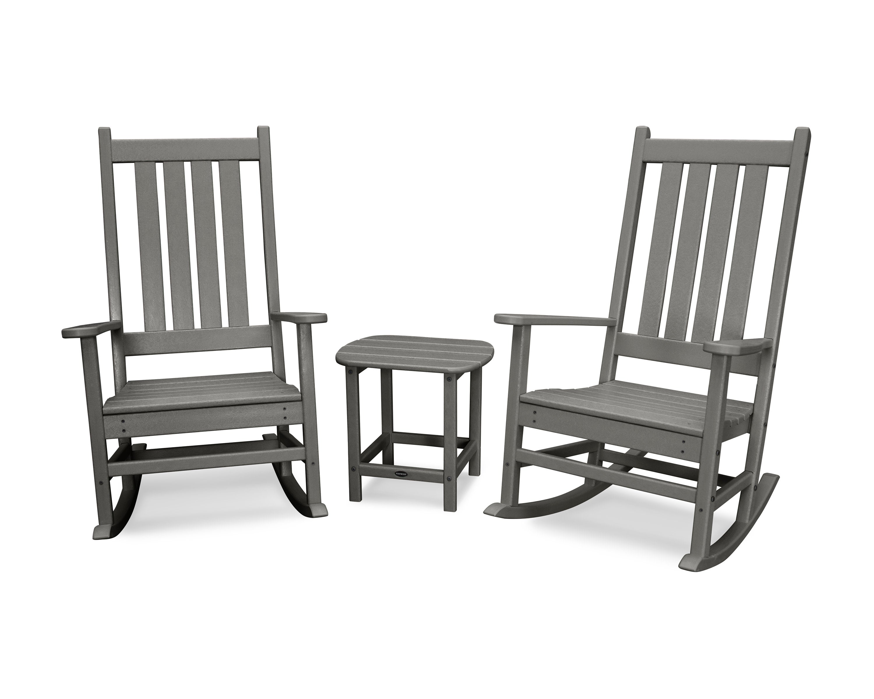 Vineyard 3-Piece Rocking Set in Slate Grey