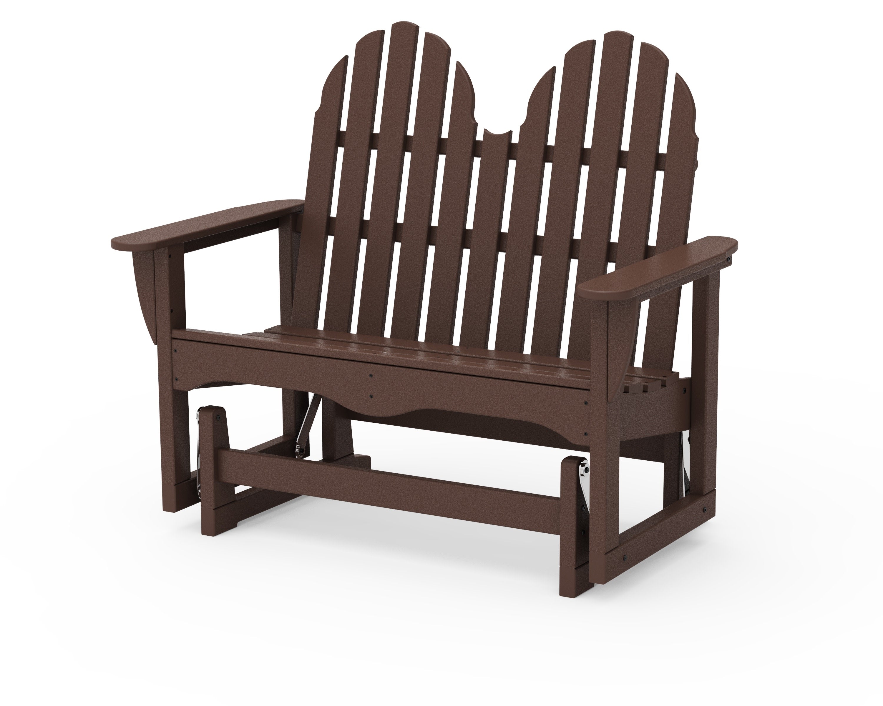 Classic Adirondack 48" Glider in Mahogany
