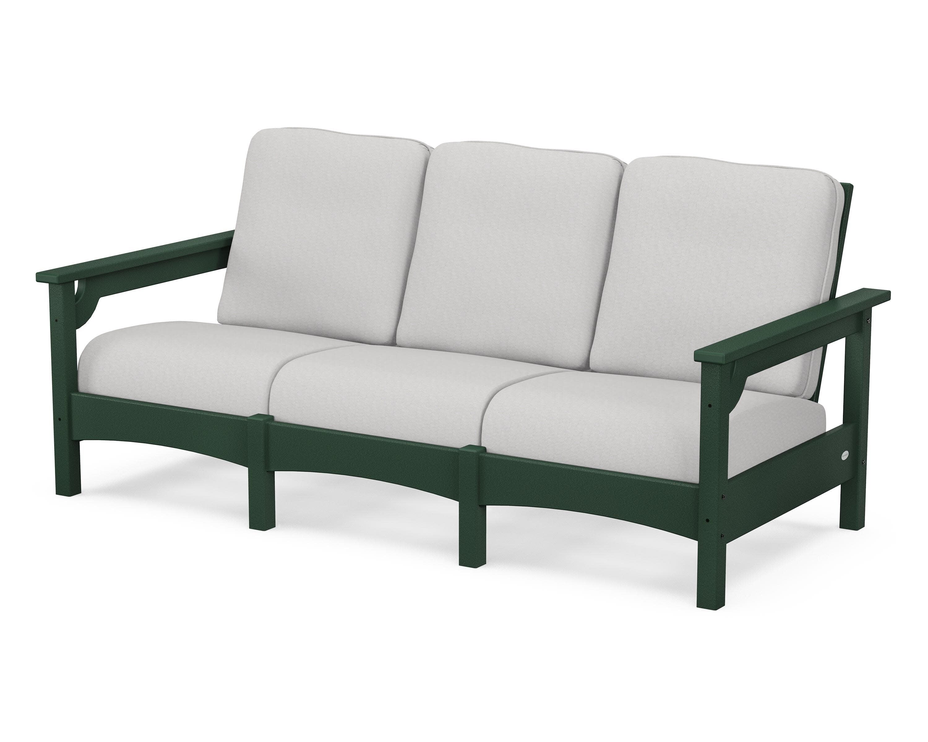 Club Sofa in Green / Diamond in the Rough
