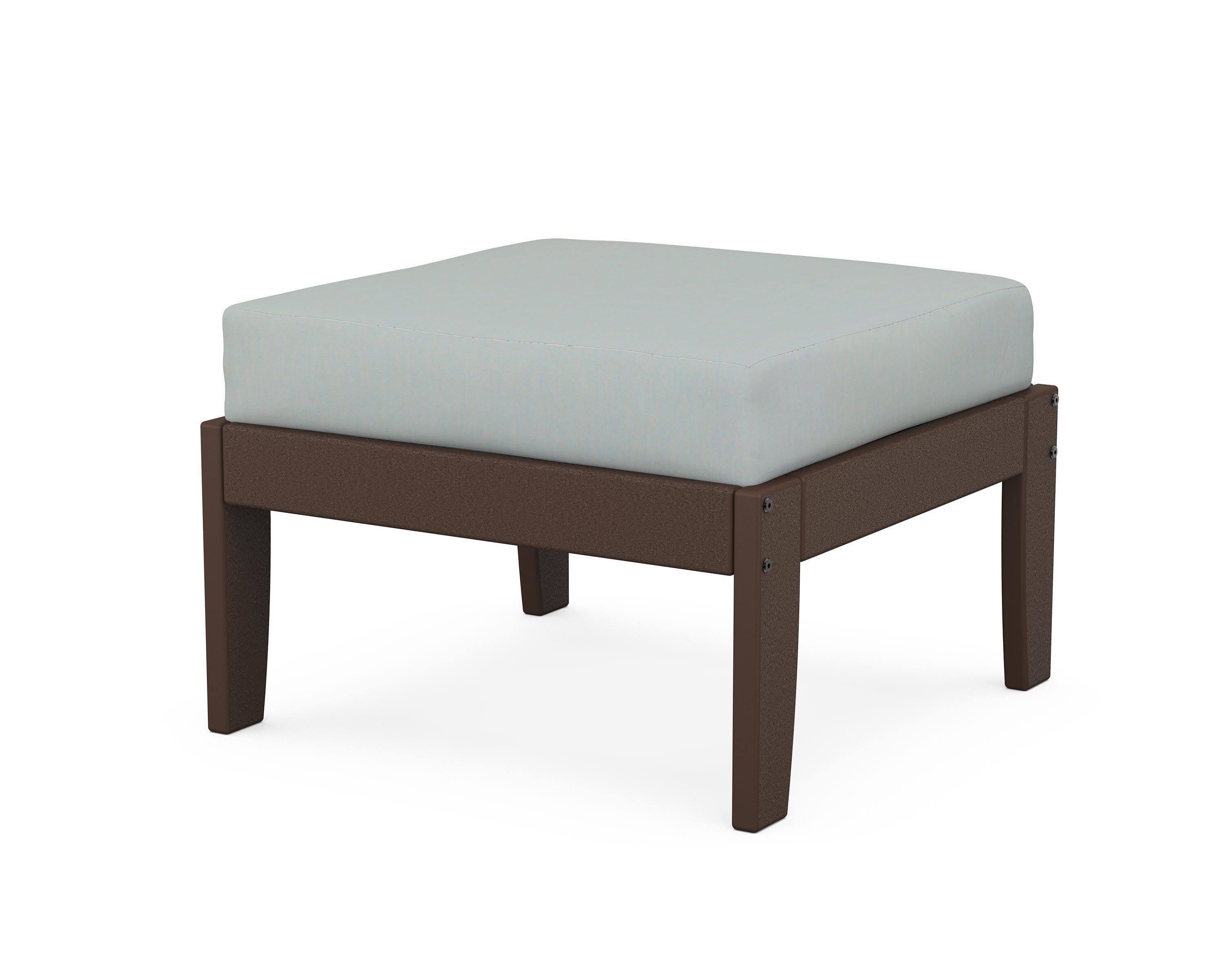 Modular Ottoman - Classic in Mahogany / Spa