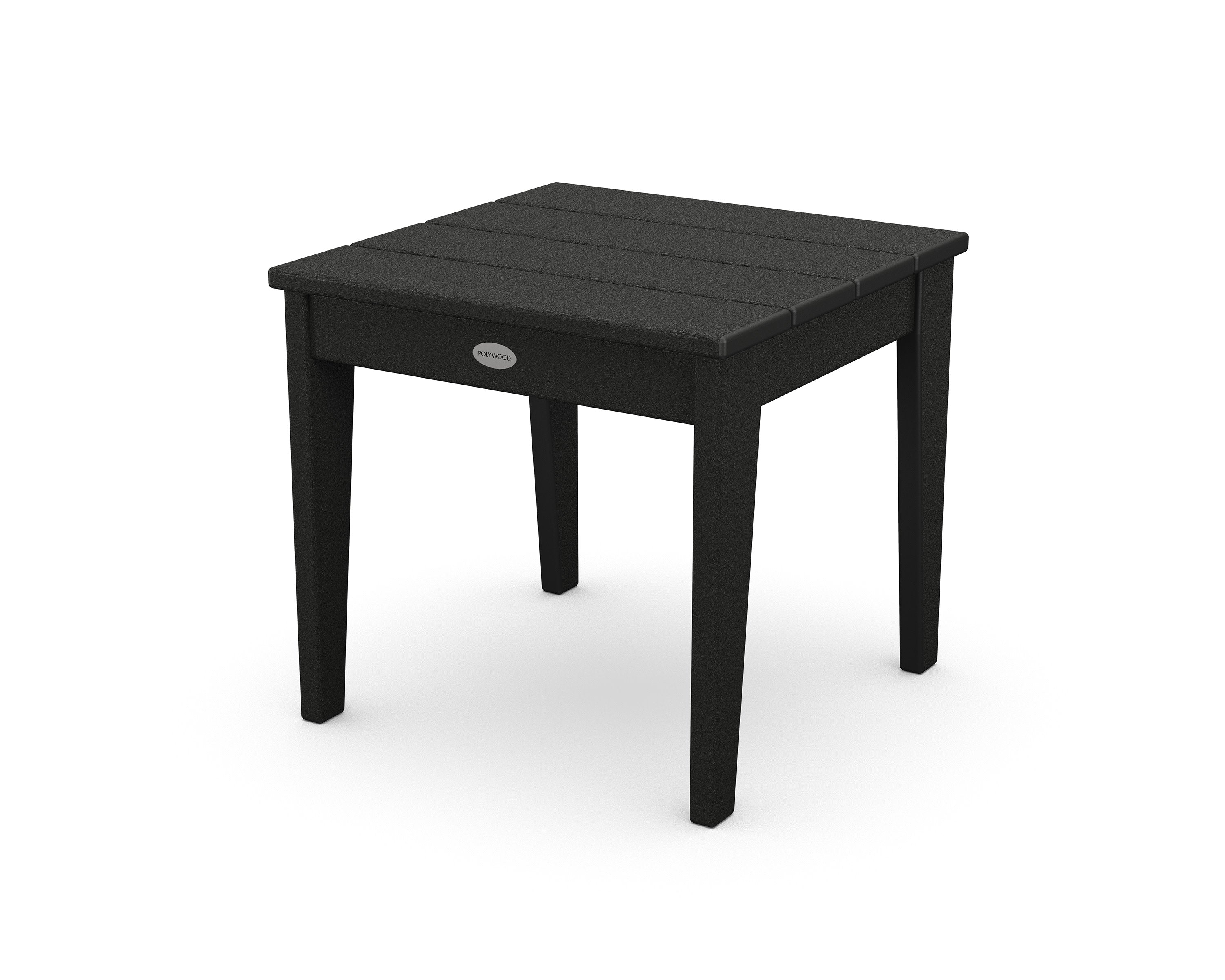Newport 18" Side Table in Black