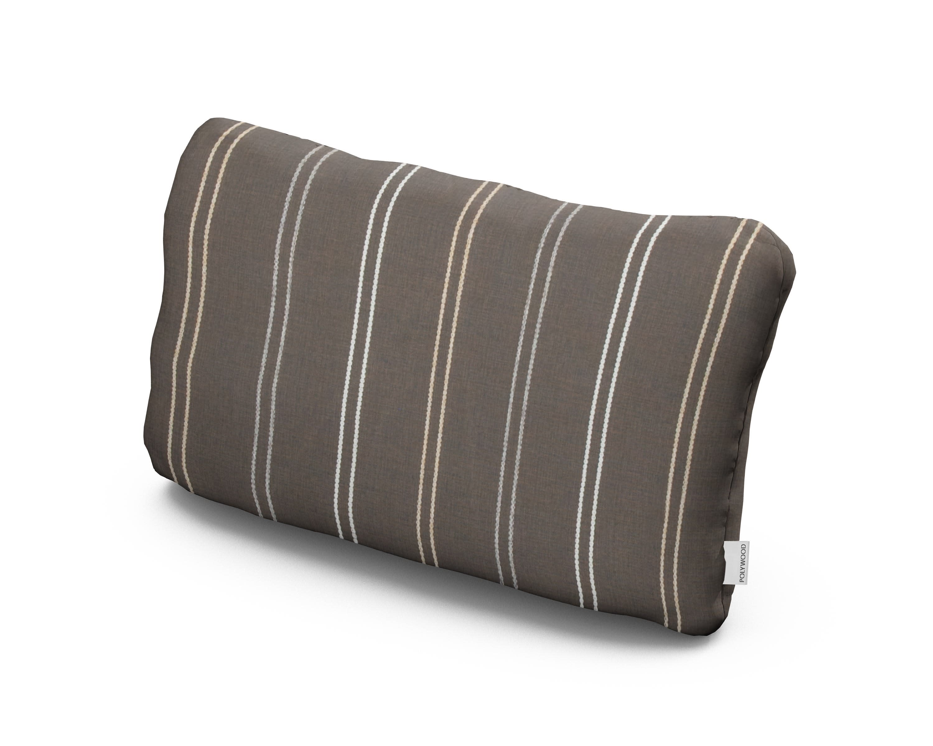 Outdoor Lumbar Pillow in Rustic High Tide